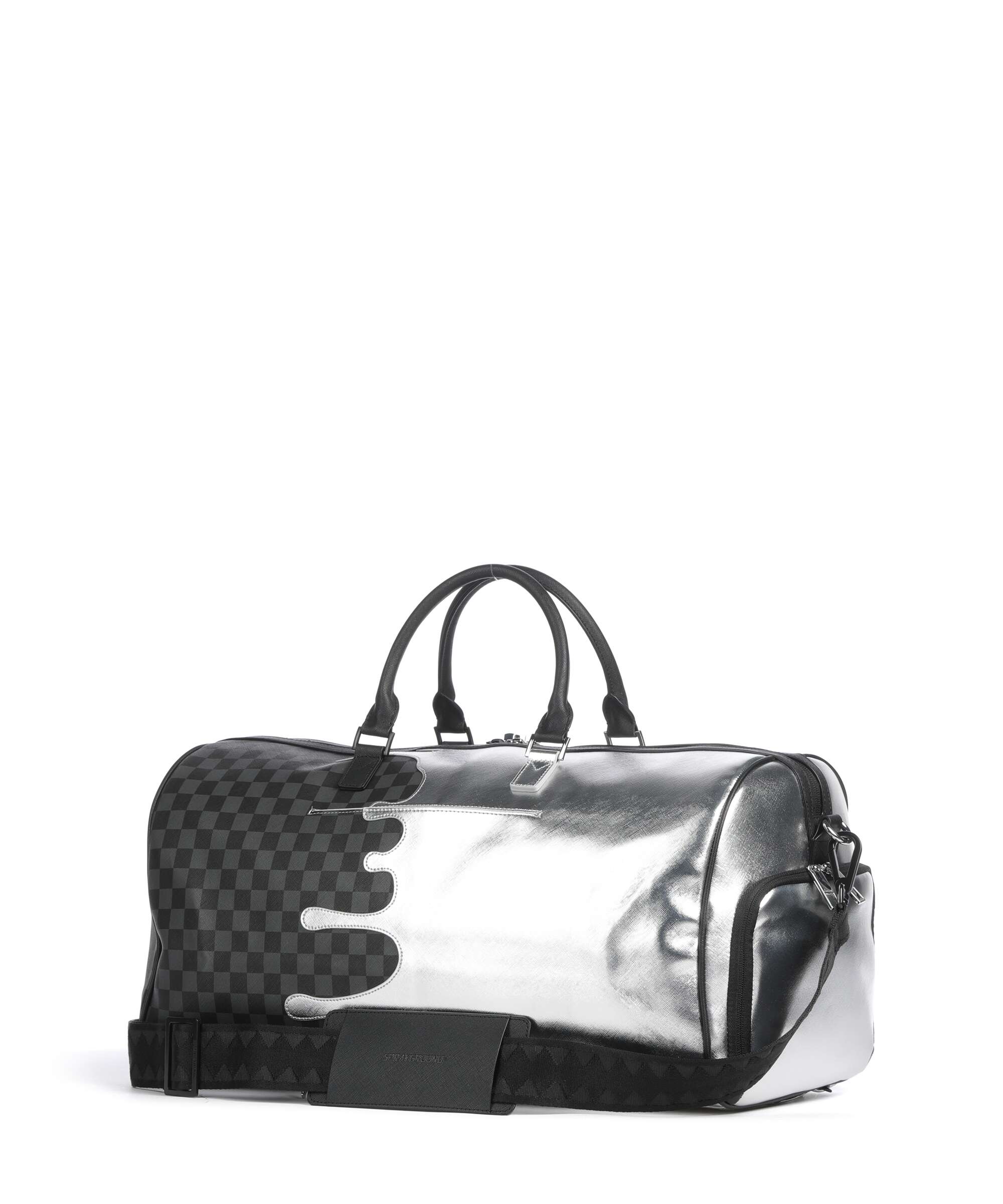 Sprayground Silver Side Drip Weekend bag silver - Image 2