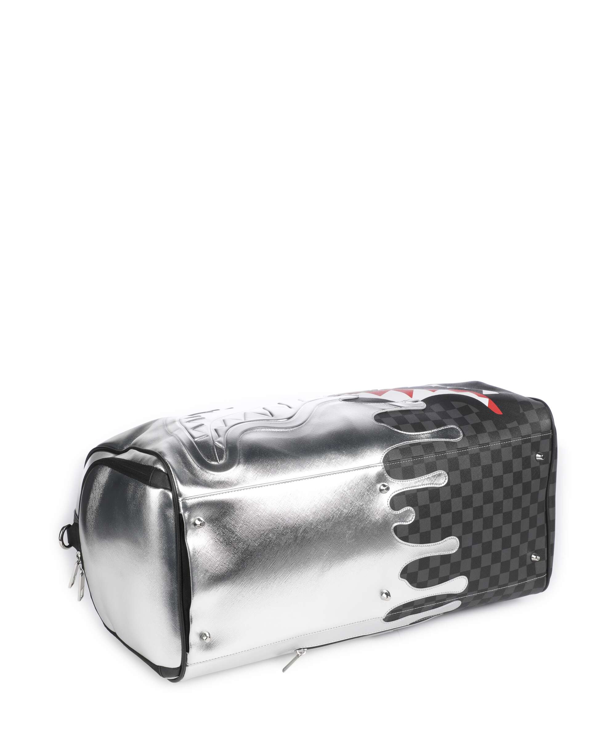 Sprayground Silver Side Drip Weekend bag silver - Image 5