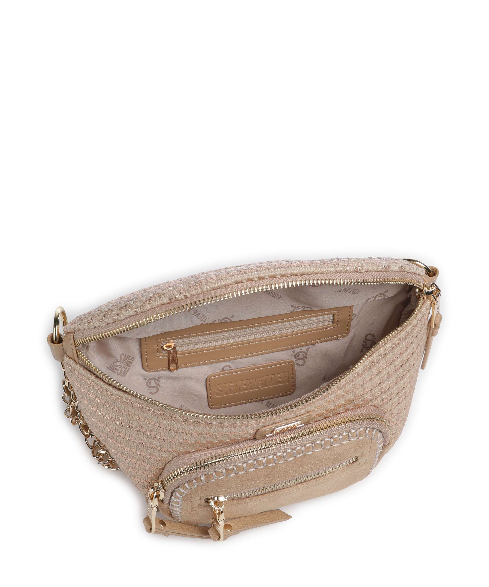 Steve Madden BDOUBLES Crossbody bag cream/gold - Image 6