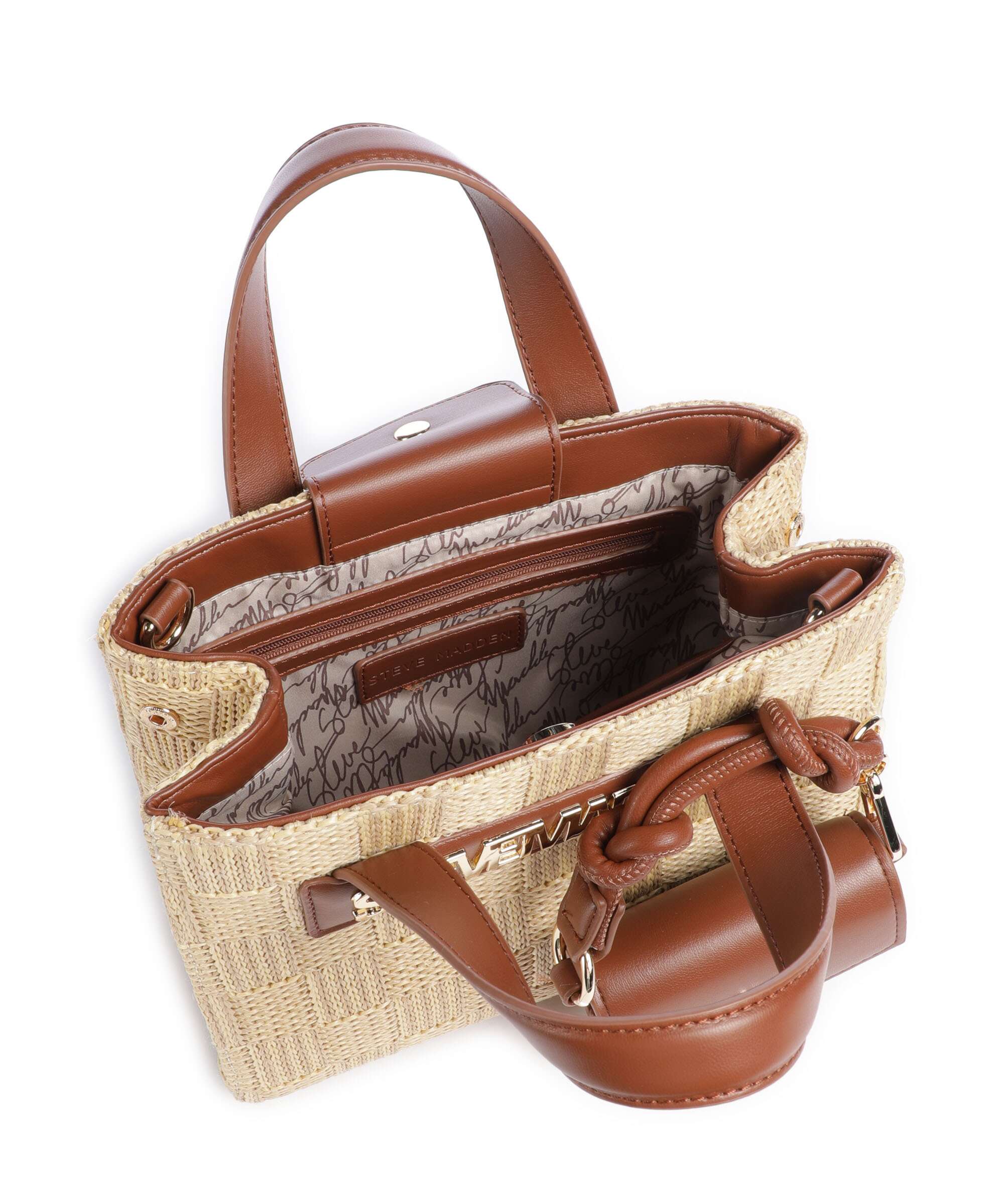 Steve Madden BFLORES Handbag cognac/natural - Image 6