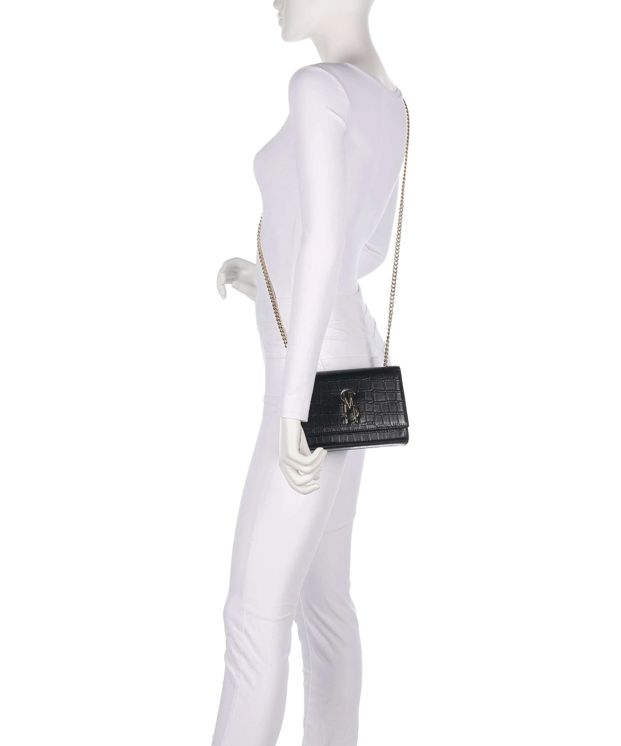 Steve Madden BRAMONIE Crossbody bag black/gold - Image 3