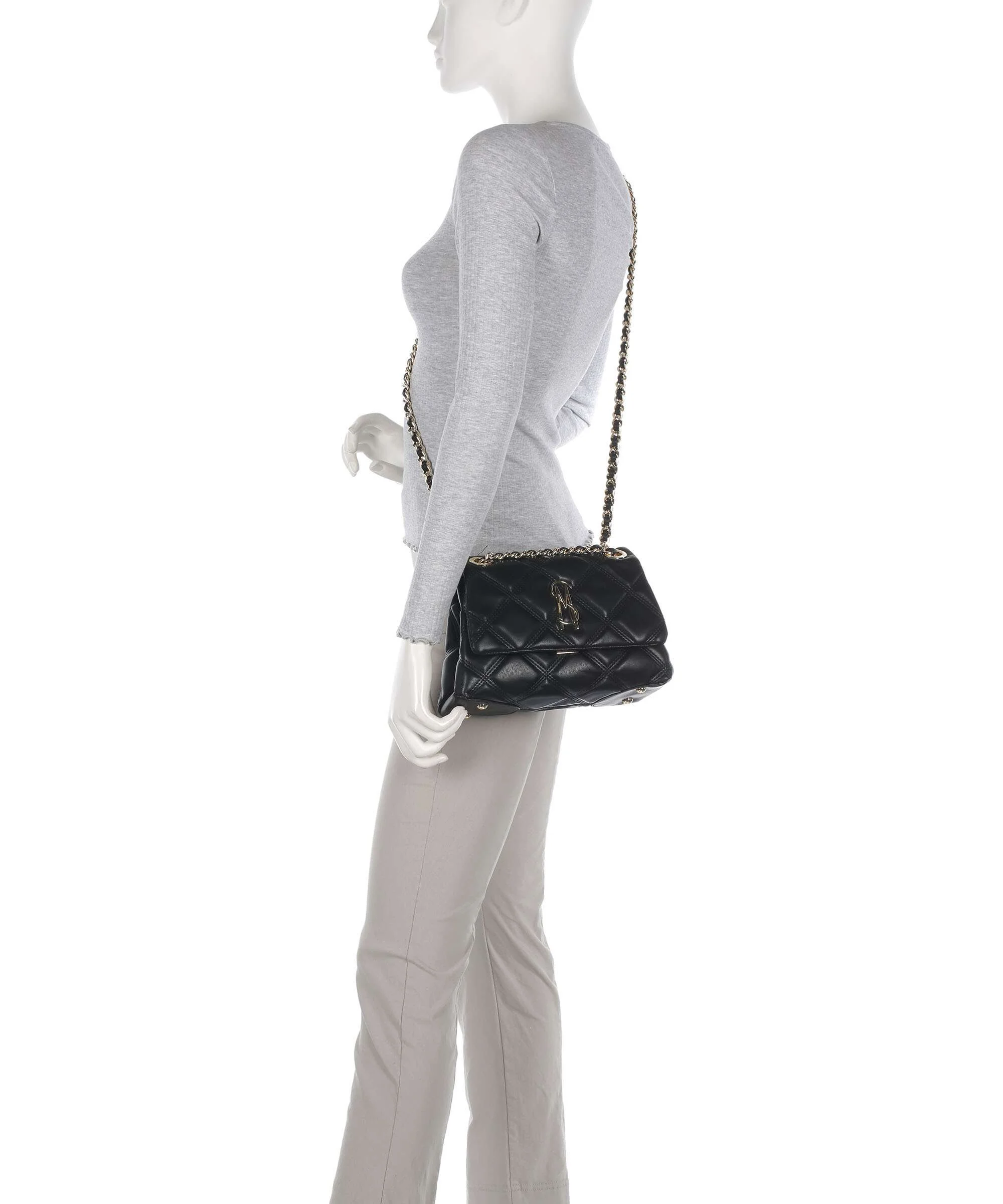 Steve Madden BVOLTURI Shoulder bag black/gold - Image 3