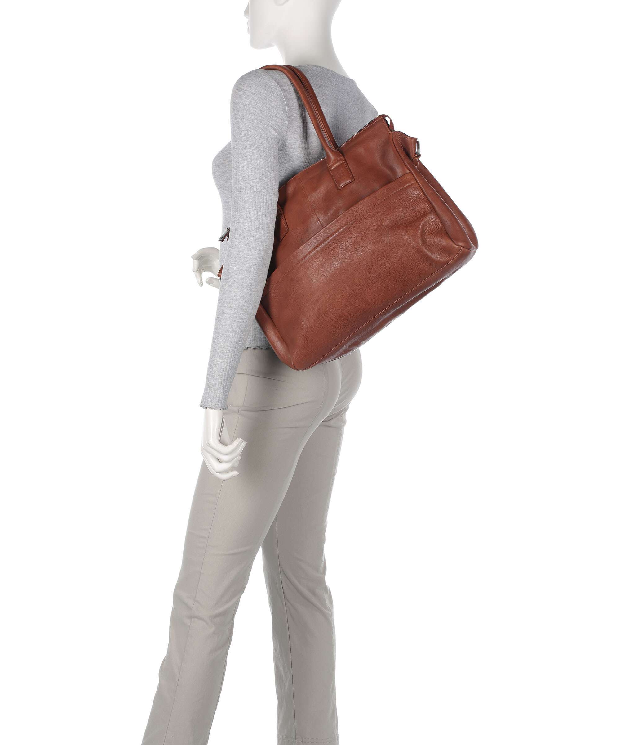 Still Nordic Anouk Tote bag vintage brown - Image 3
