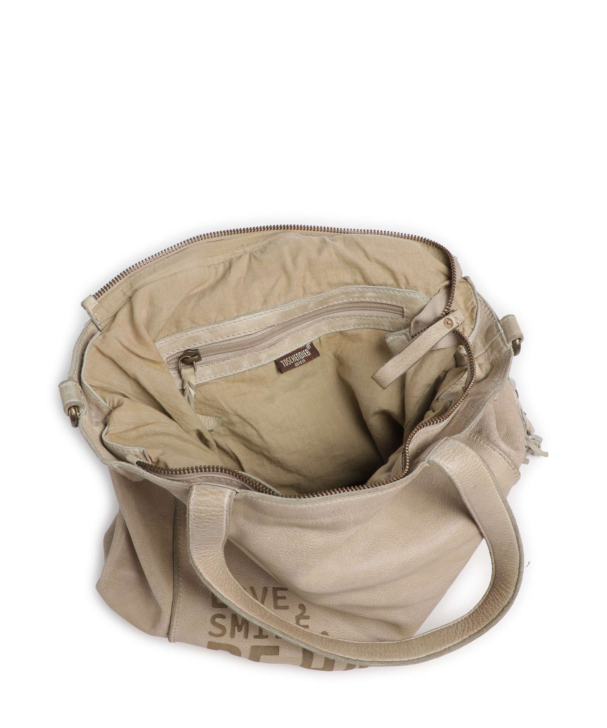 Taschendieb Wien Glücksbrücke 2 Tote bag cream - Image 6