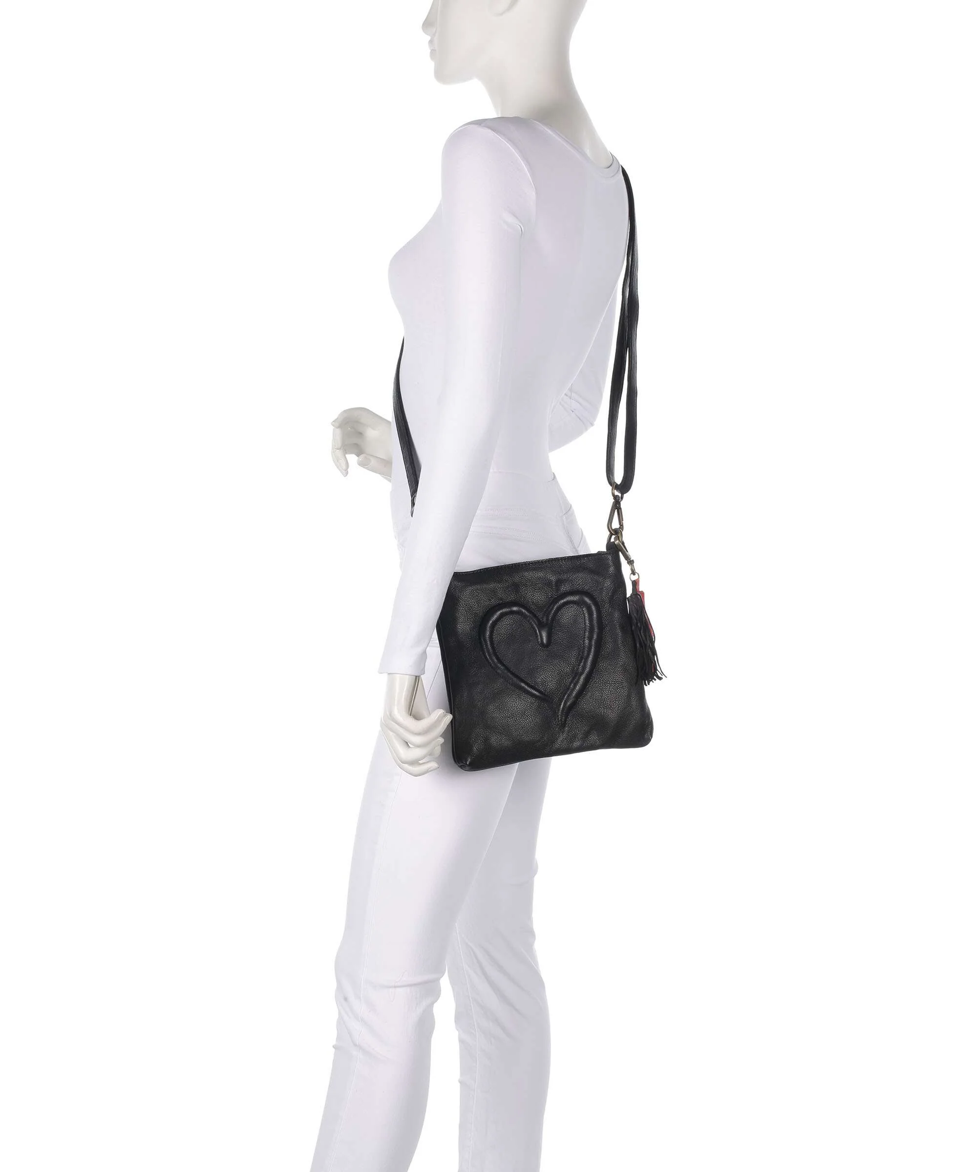 Taschendieb Wien Herzweg 4 Crossbody bag black bean - Image 3