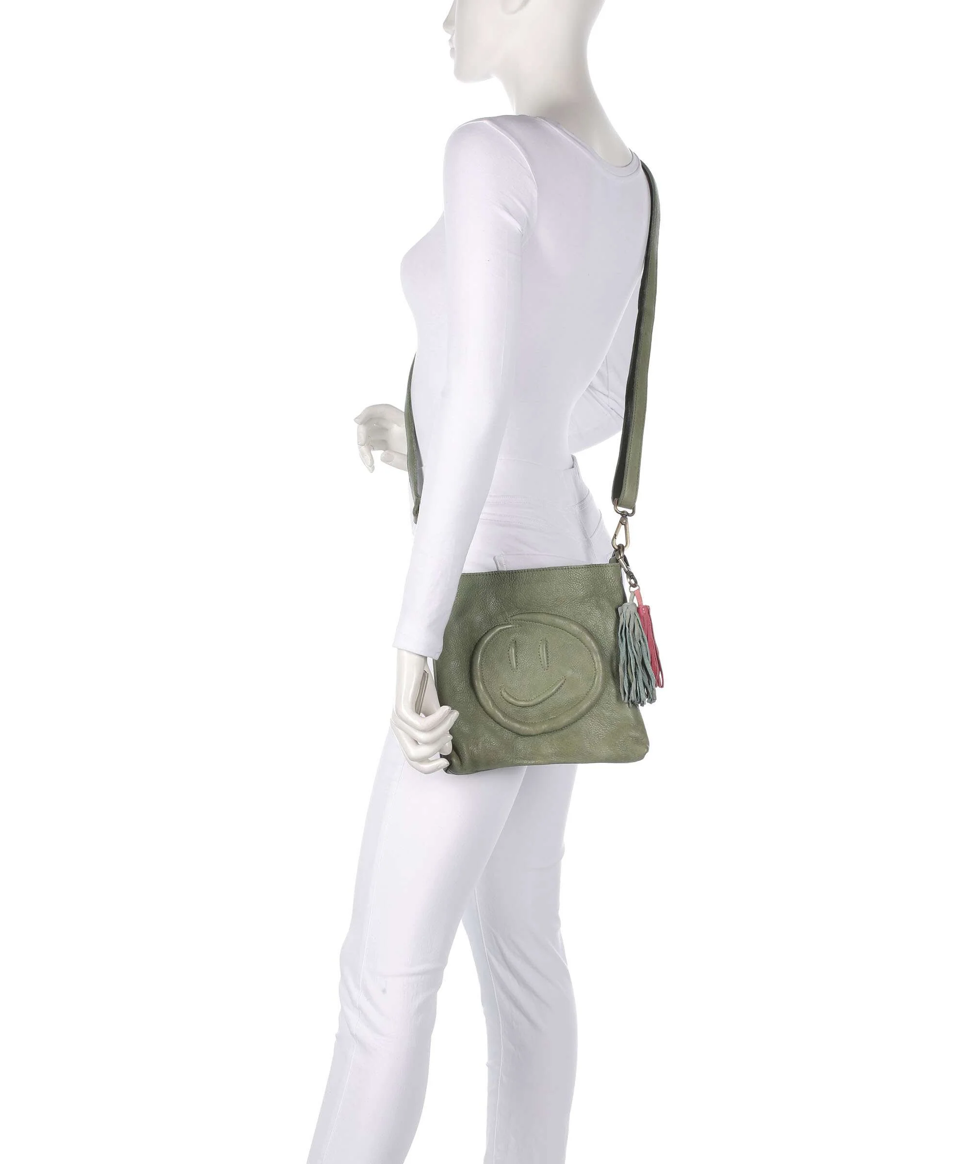 Taschendieb Wien Lachnerstrasse 4 Crossbody bag green leaf - Image 3