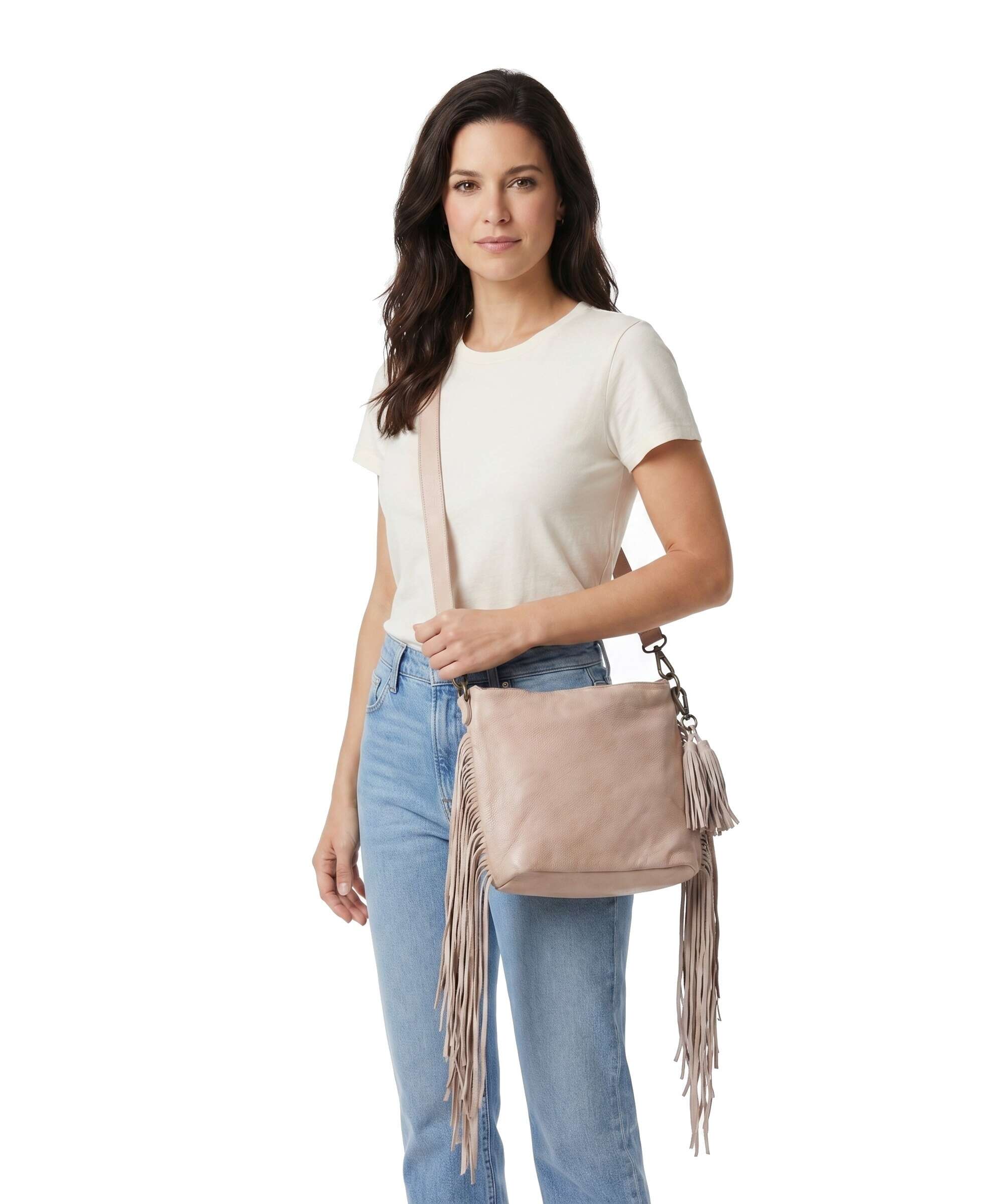 Taschendieb Wien Löwengasse 4x Crossbody bag linen rose - Image 3