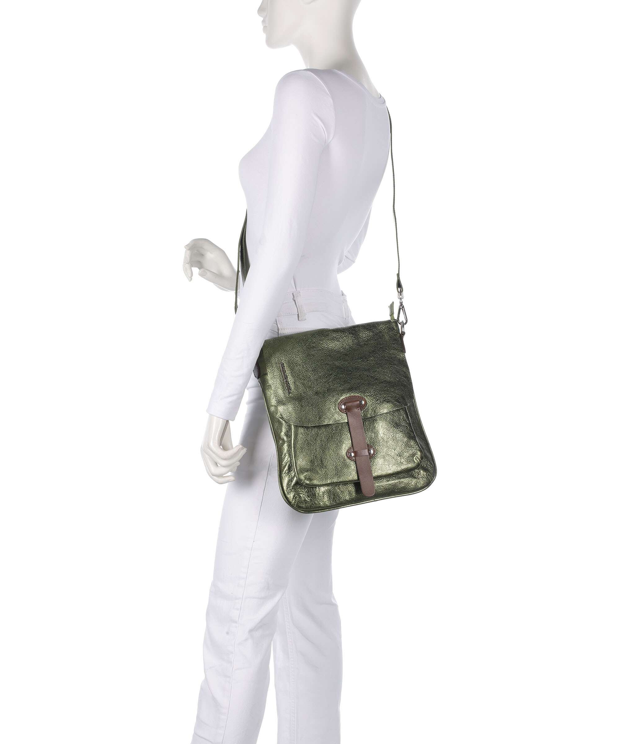 Taschendieb Wien Salvatorgasse 2 Crossbody bag green moos - Image 3