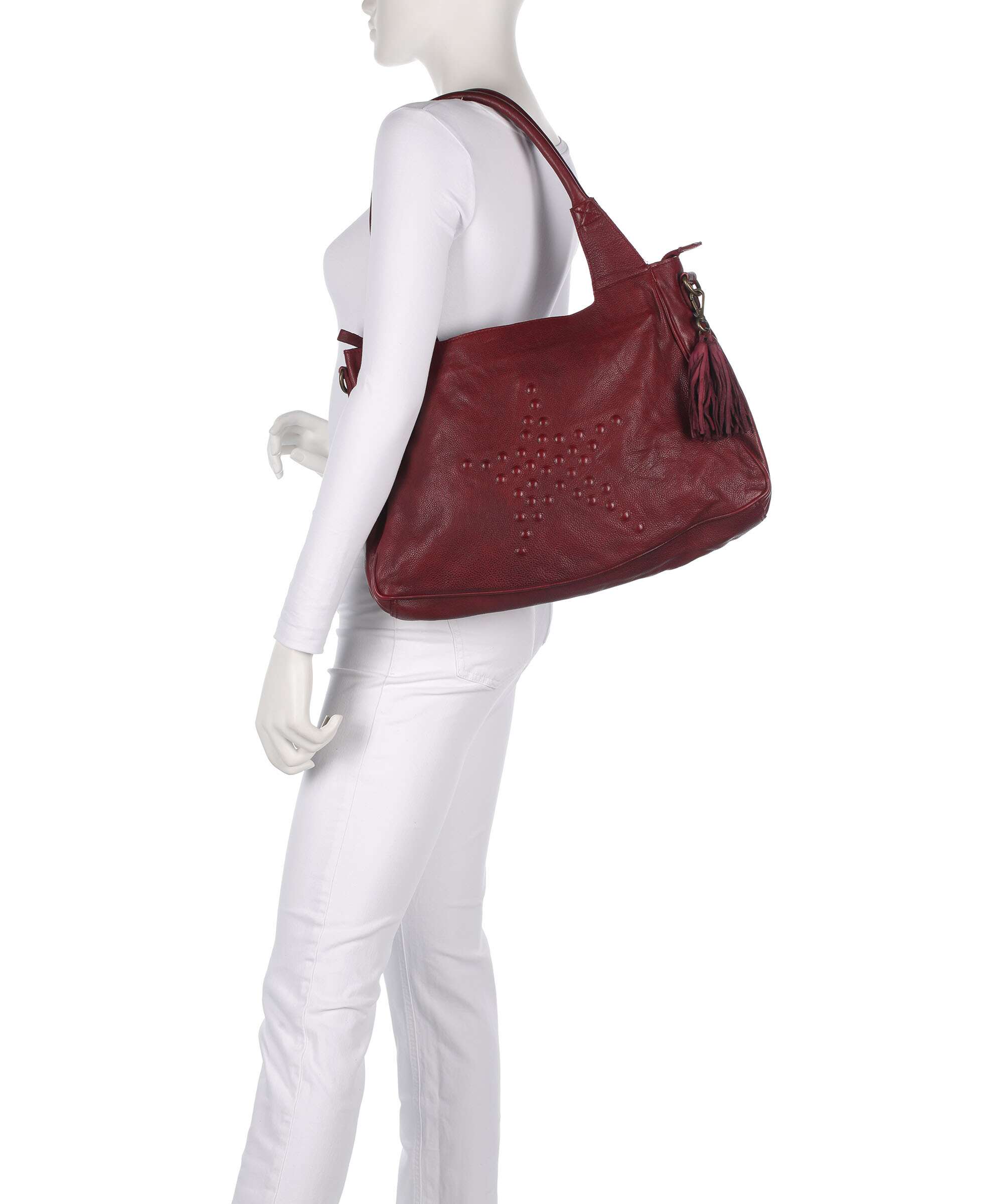 Taschendieb Wien Sternbergstrasse 2 Tote bag red burgundy - Image 3
