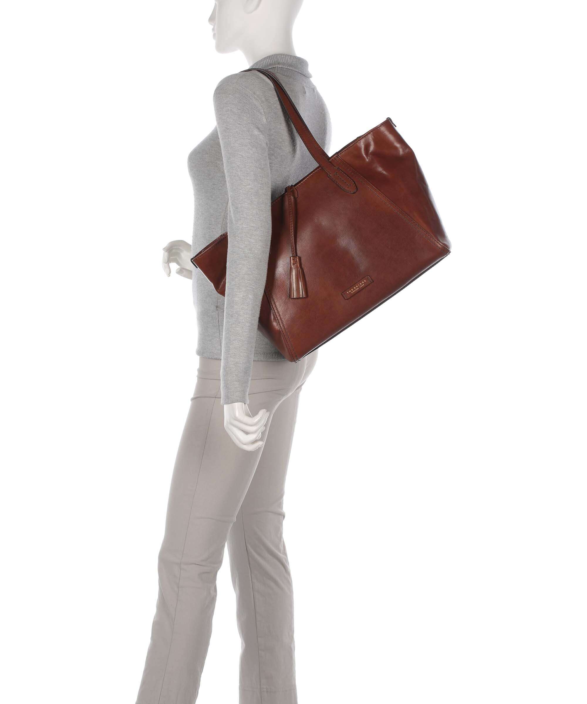 The Bridge Florentin Tote bag marrone - Image 3
