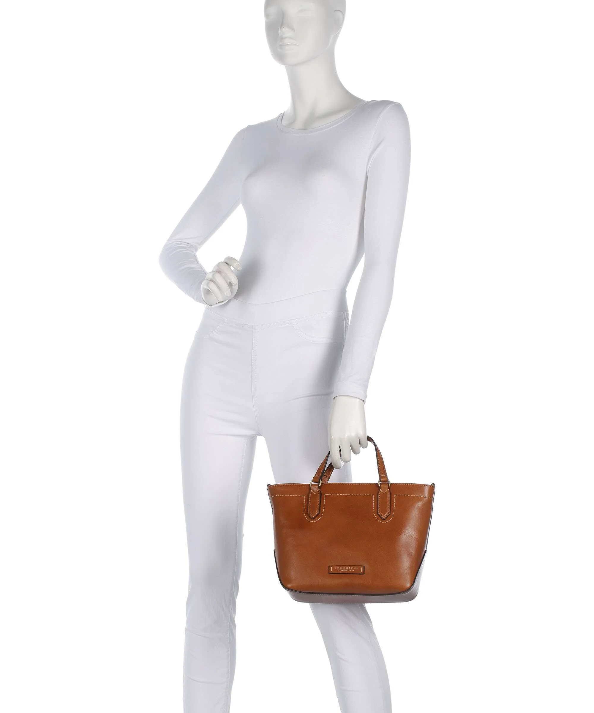The Bridge Larissa Handbag cognac - Image 3