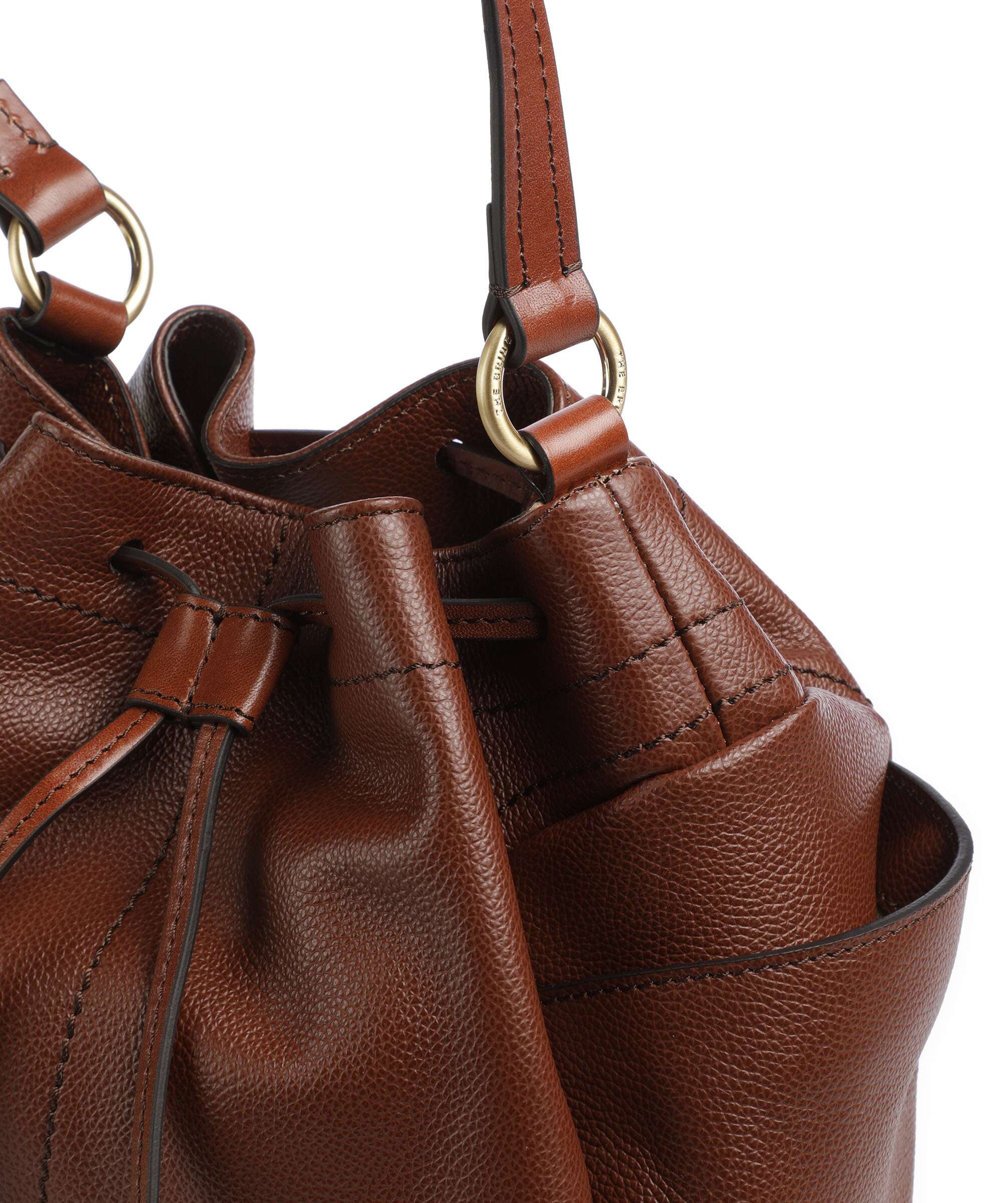 The Bridge Letizia Soft Bucket bag marrone - Image 4