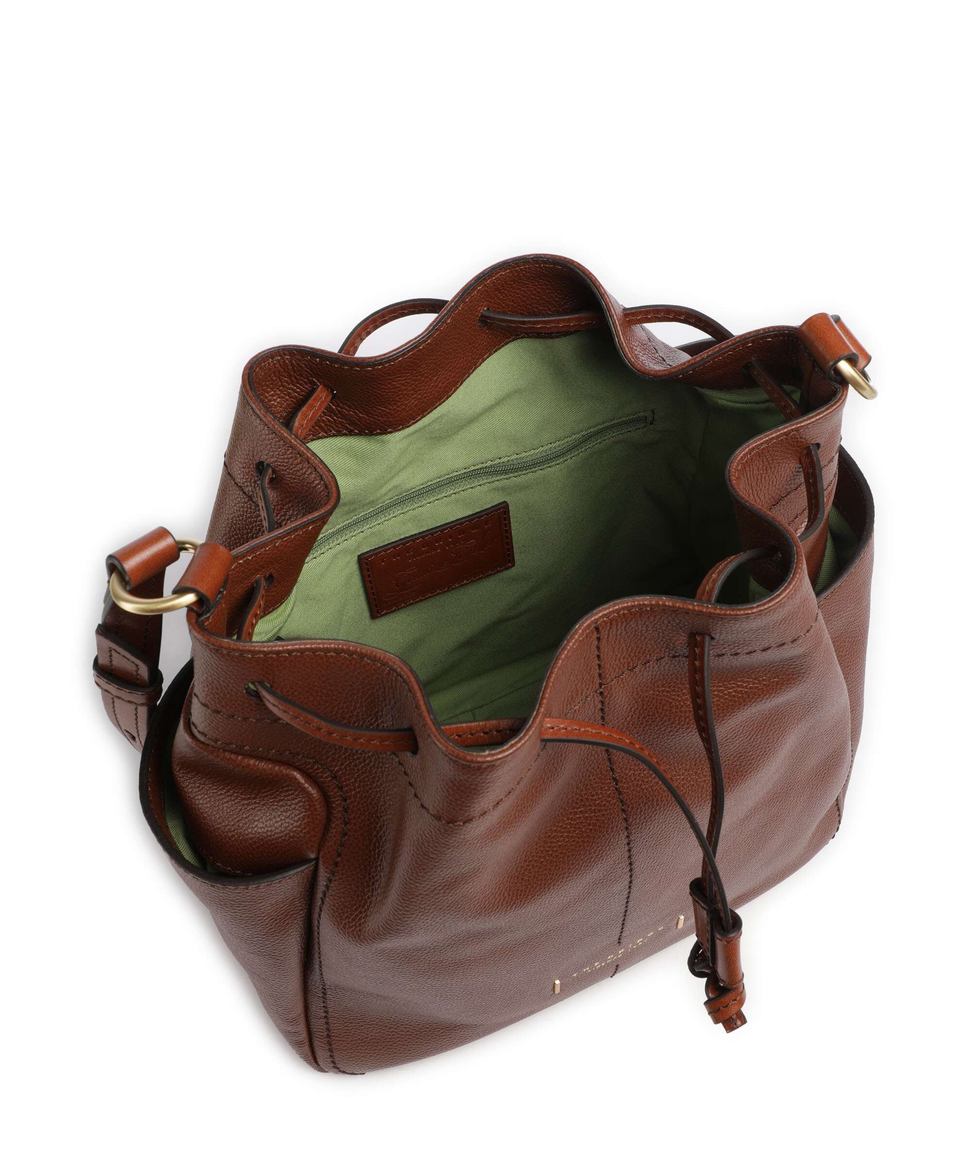 The Bridge Letizia Soft Bucket bag marrone - Image 6