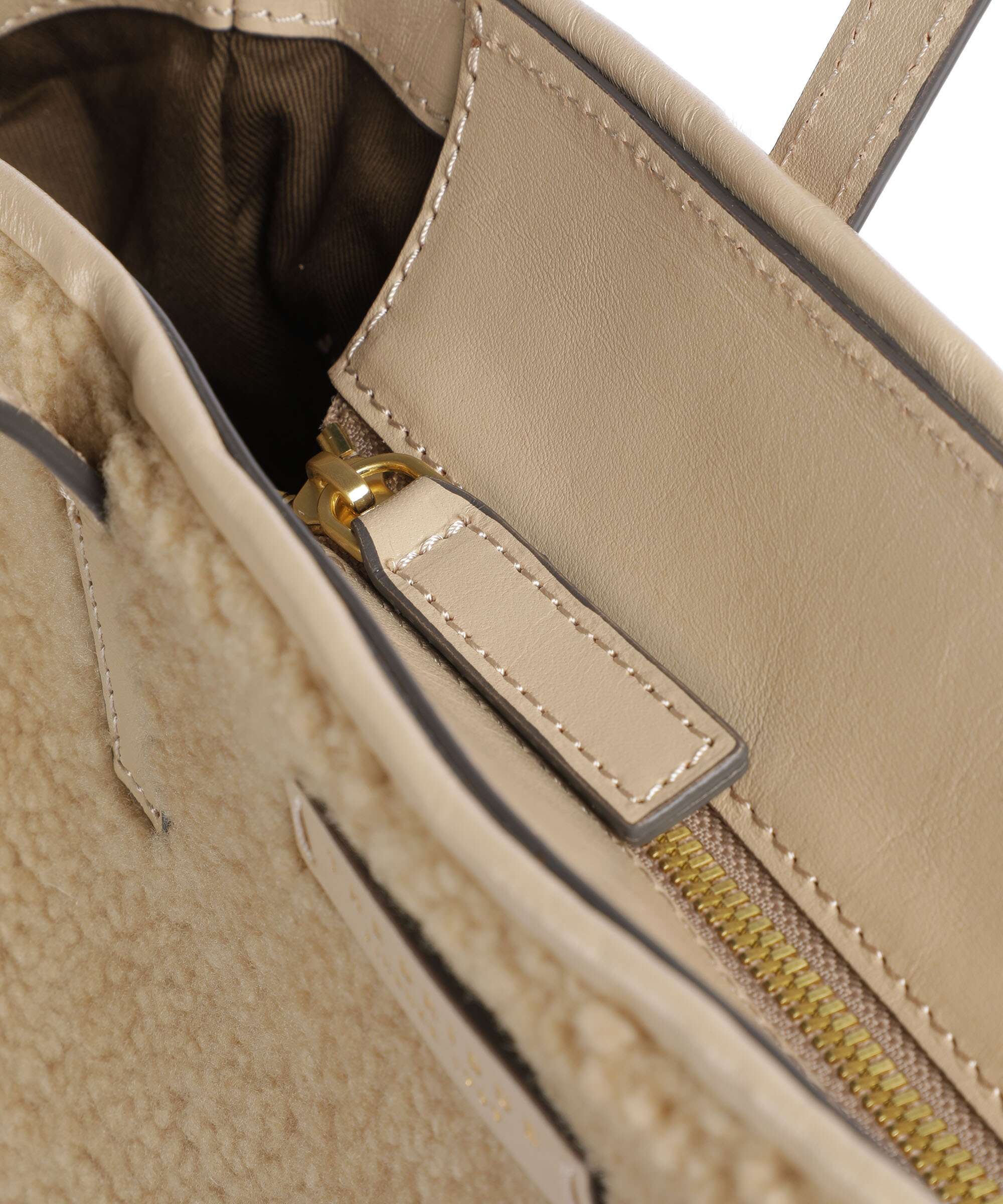 The Bridge Mirra Wow Tote bag butter - Image 4