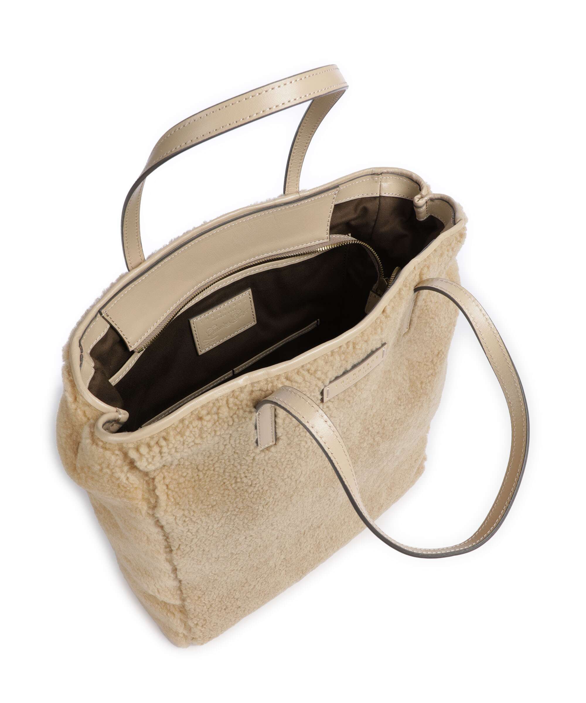 The Bridge Mirra Wow Tote bag butter - Image 6