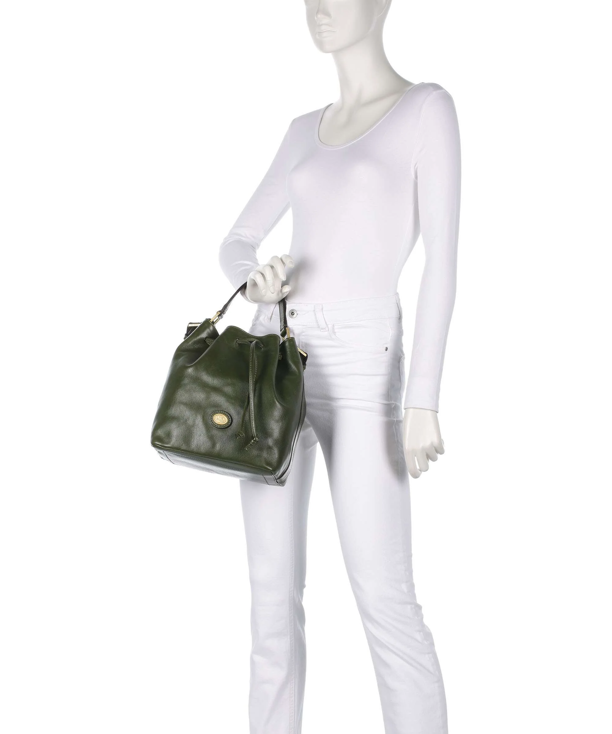 The Bridge Story Donna Bucket bag thyme - Image 4