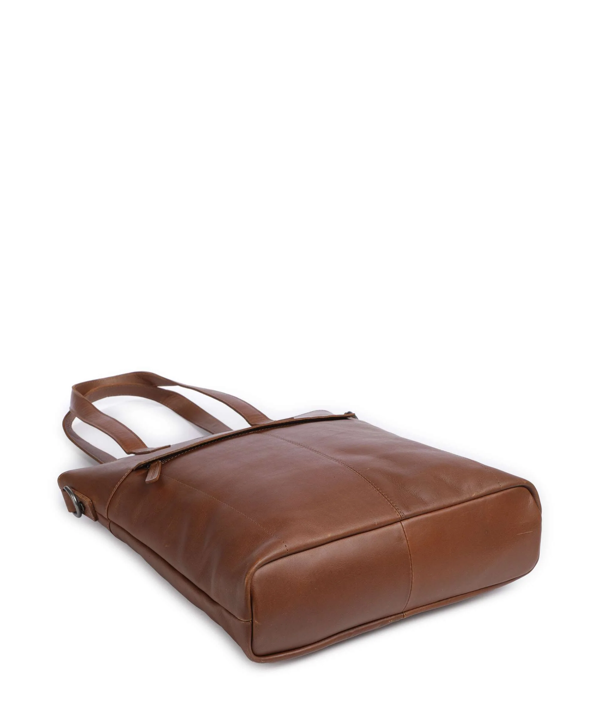 The Chesterfield Brand Cow Wax Pull Up Nunavik Tote bag cognac - Image 5