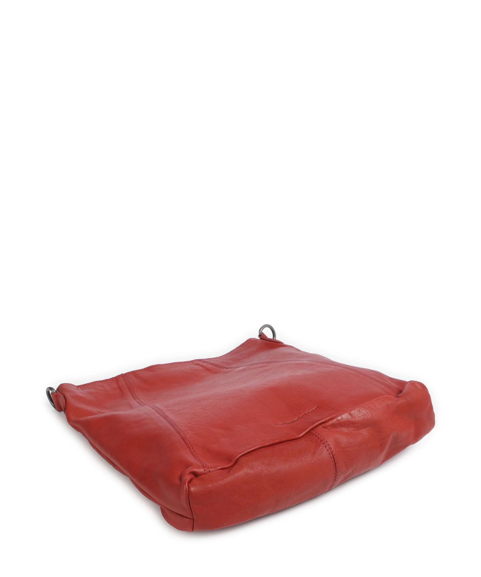 The Chesterfield Brand Washed Waxed Cow Sintra Hobo bag red - Image 5