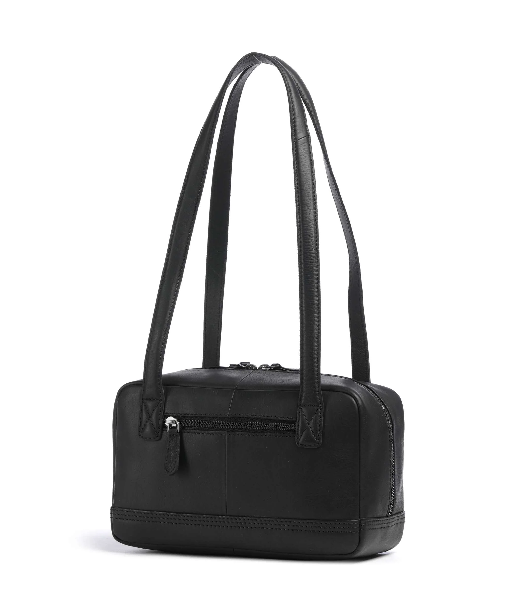 The Chesterfield Brand Wax Pull Up Cow Fenno Shoulder bag black - Image 2