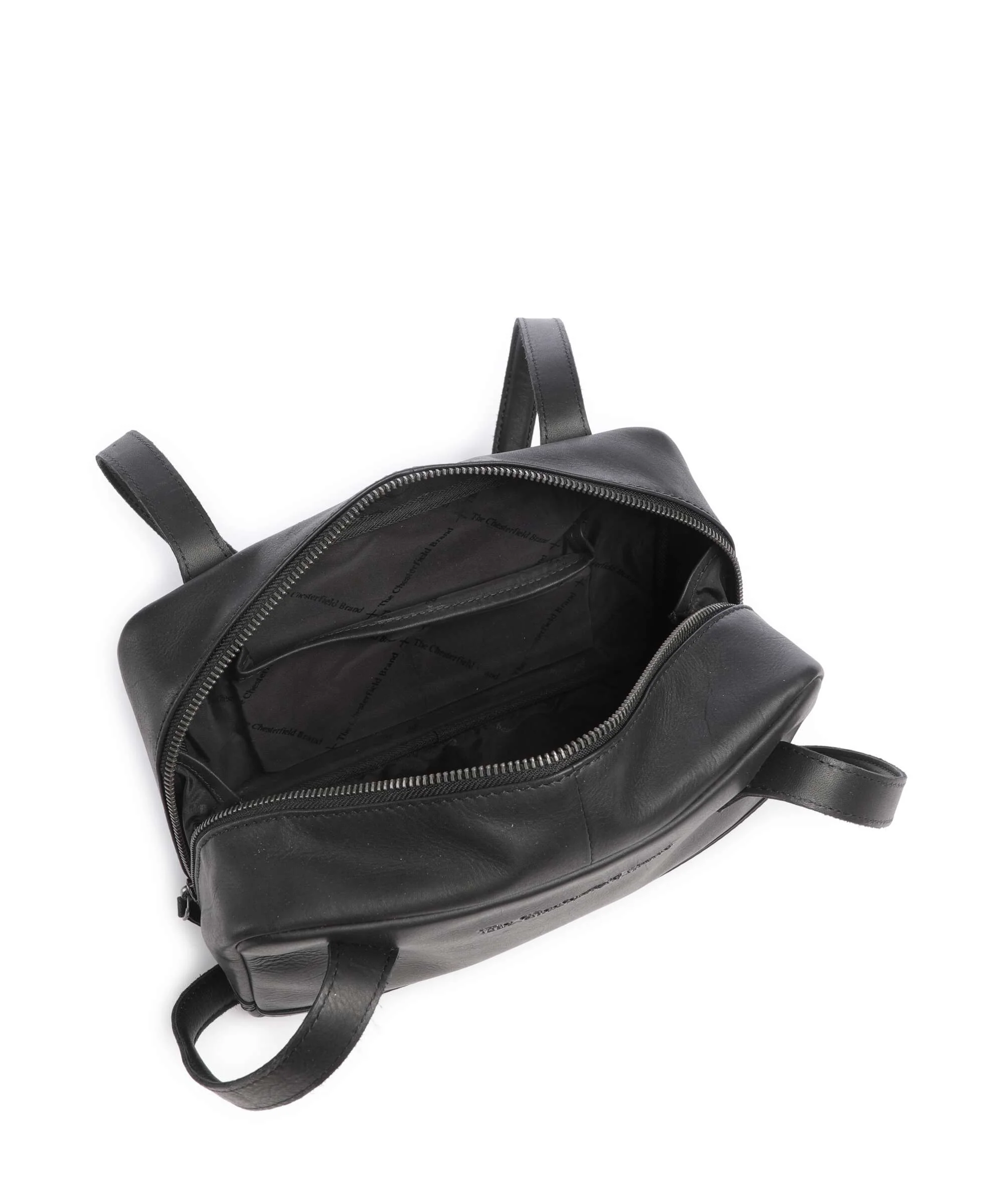 The Chesterfield Brand Wax Pull Up Cow Fenno Shoulder bag black - Image 5
