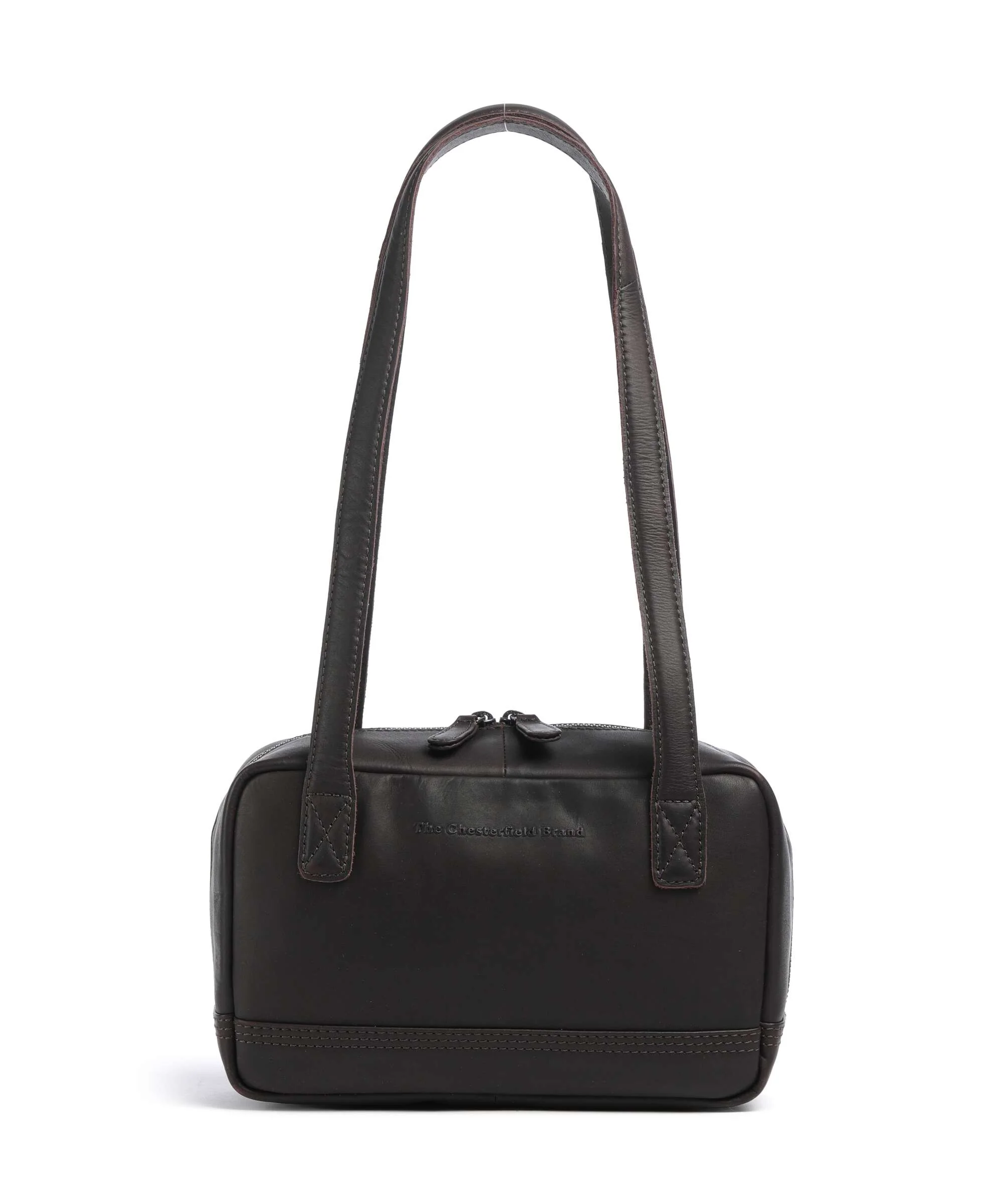 The Chesterfield Brand Wax Pull Up Cow Fenno Shoulder bag brown