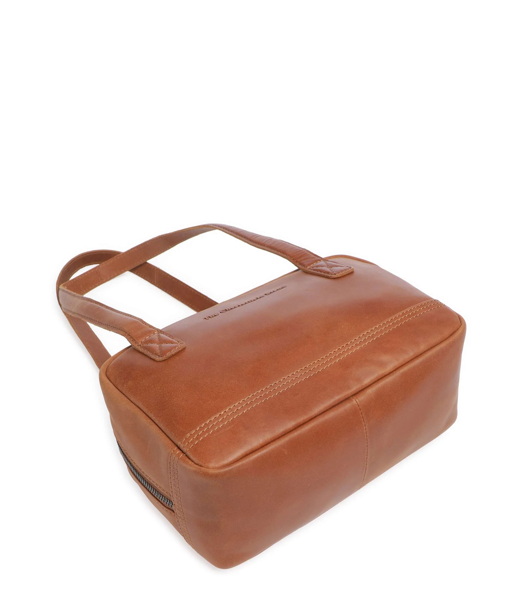 The Chesterfield Brand Wax Pull Up Cow Fenno Shoulder bag cognac - Image 4