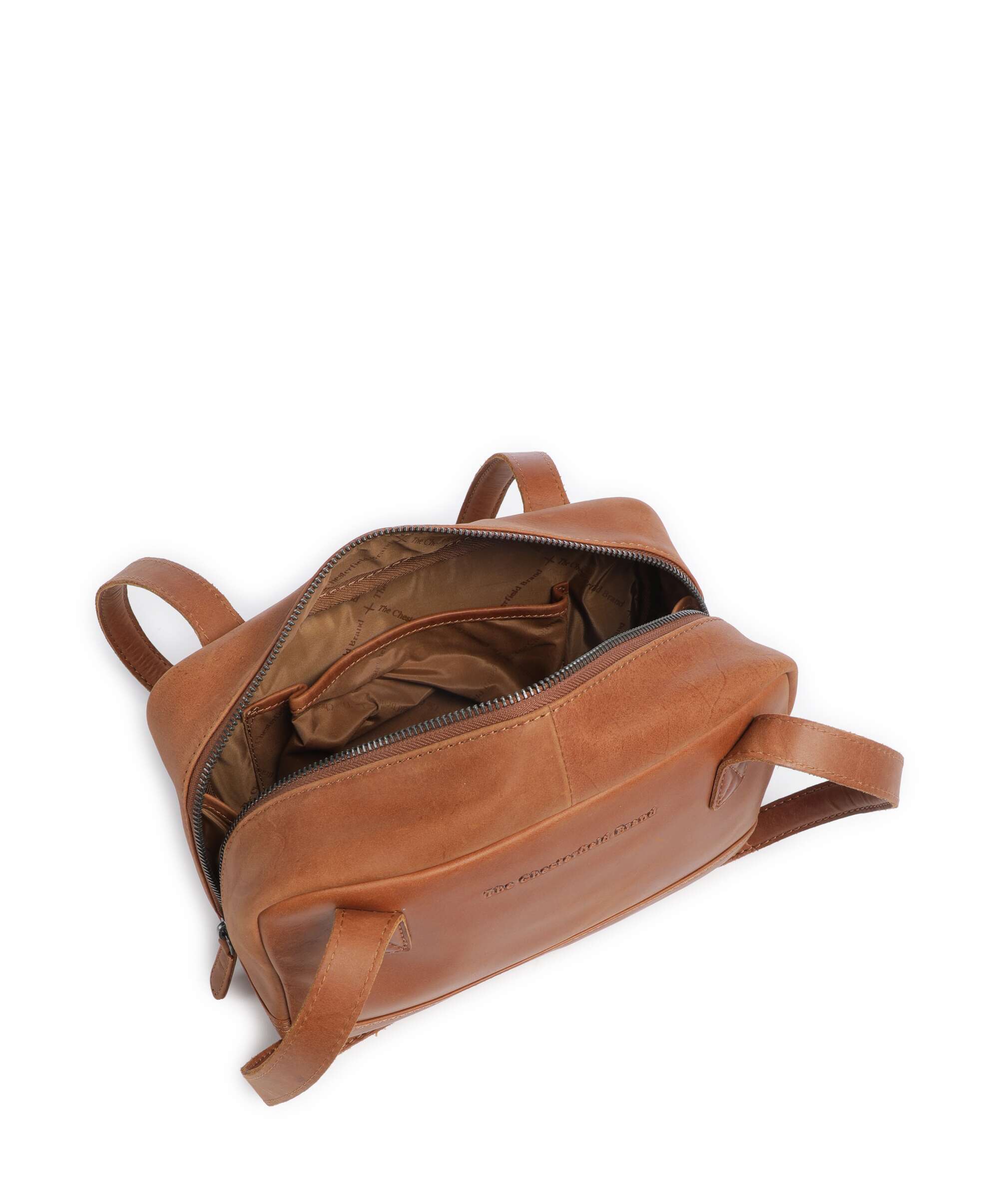 The Chesterfield Brand Wax Pull Up Cow Fenno Shoulder bag cognac - Image 5