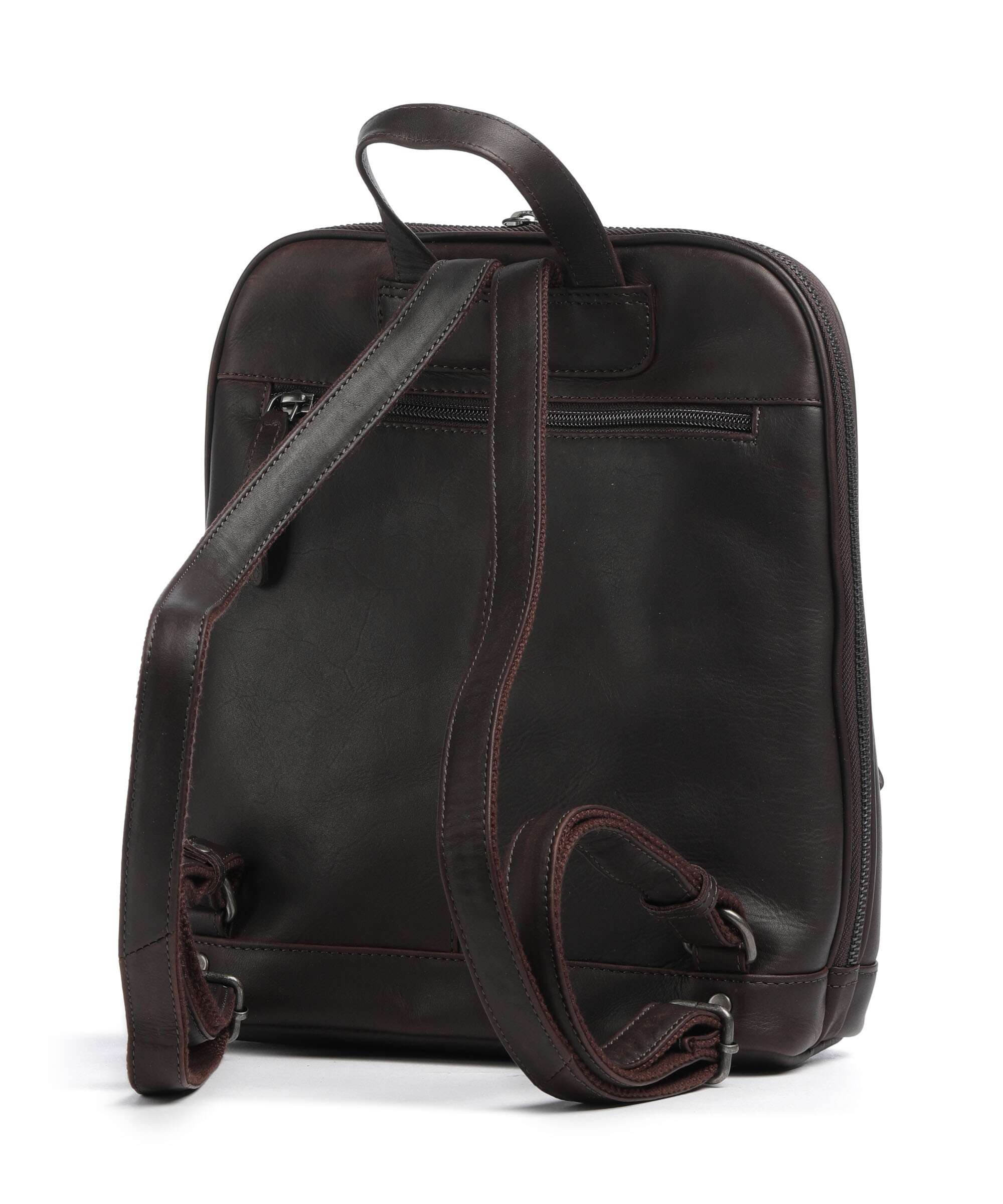 The Chesterfield Brand Wax Pull Up Cow Floran Backpack brown - Image 2