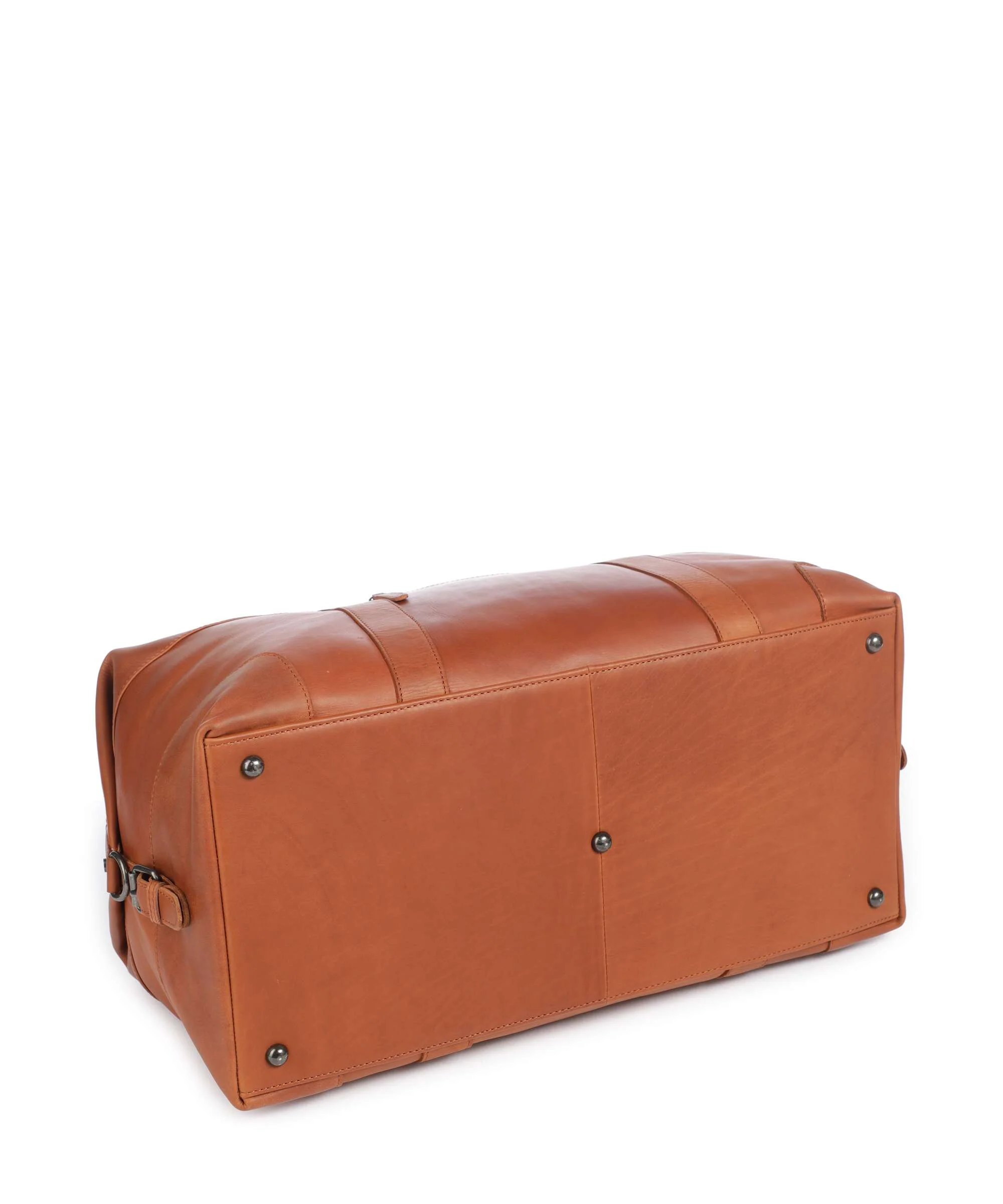 The Chesterfield Brand Wax Pull Up Cow Portsmouth 2 Weekend bag cognac - Image 4