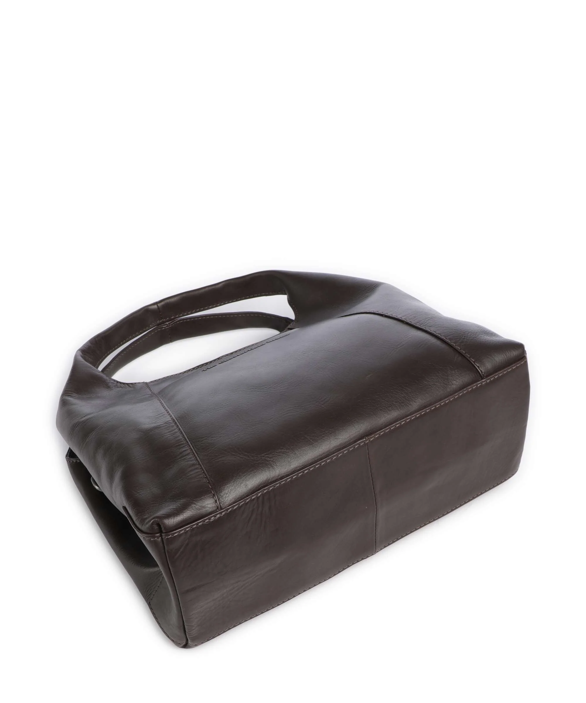 The Chesterfield Brand Wax Pull Up Cow Salina Handbag brown - Image 5