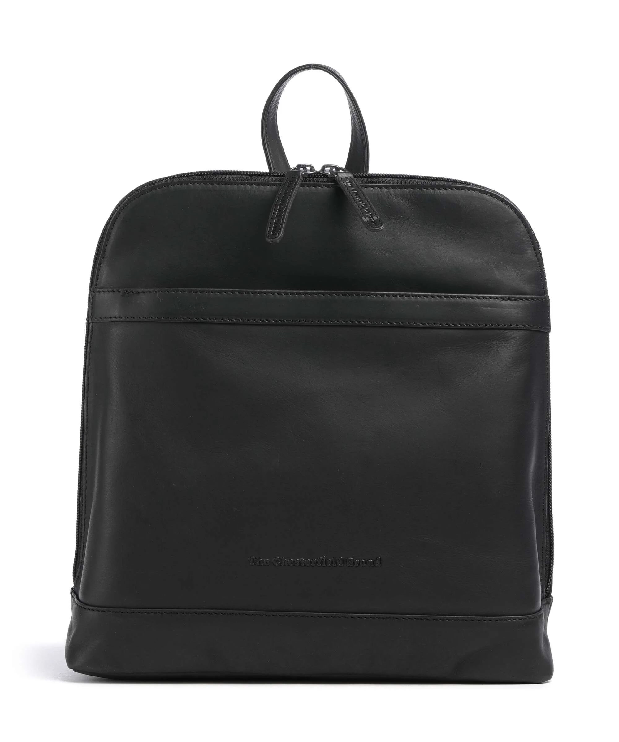 The Chesterfield Brand Wax Pull Up Cow Tigris Backpack black
