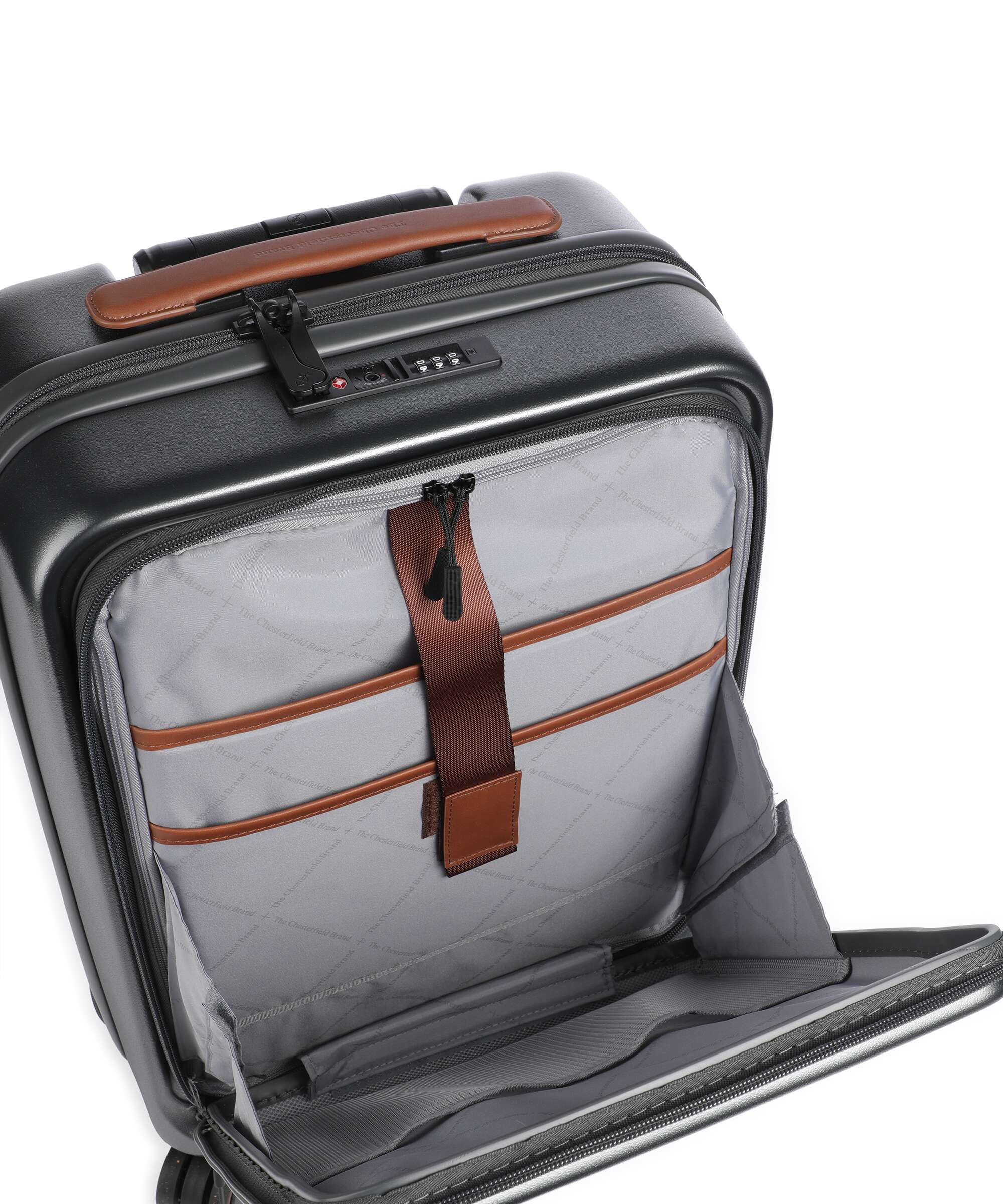 The Chesterfield Brand Zuna Suitcase set (4 wheels) urban graphite - Image 4