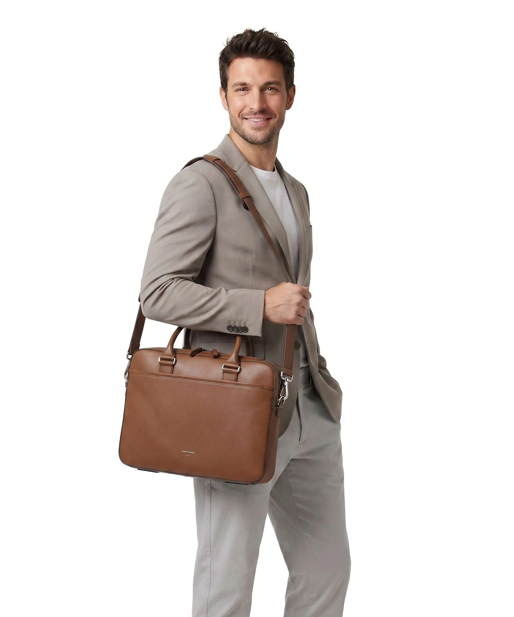 Tiger of Sweden Bosun Briefcase cognac - Image 3