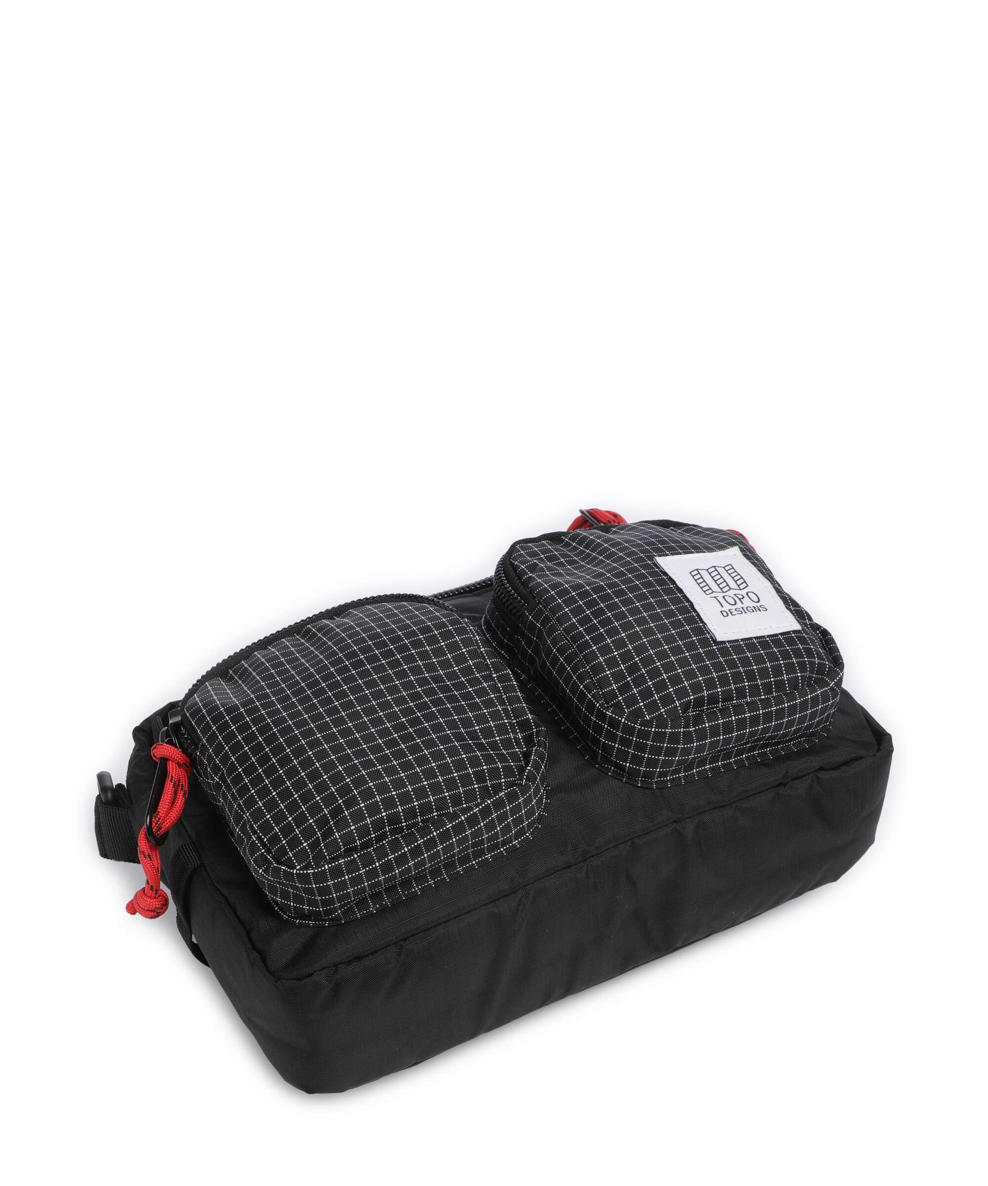 Topo Designs Block Crossbody bag black/grid - Image 5