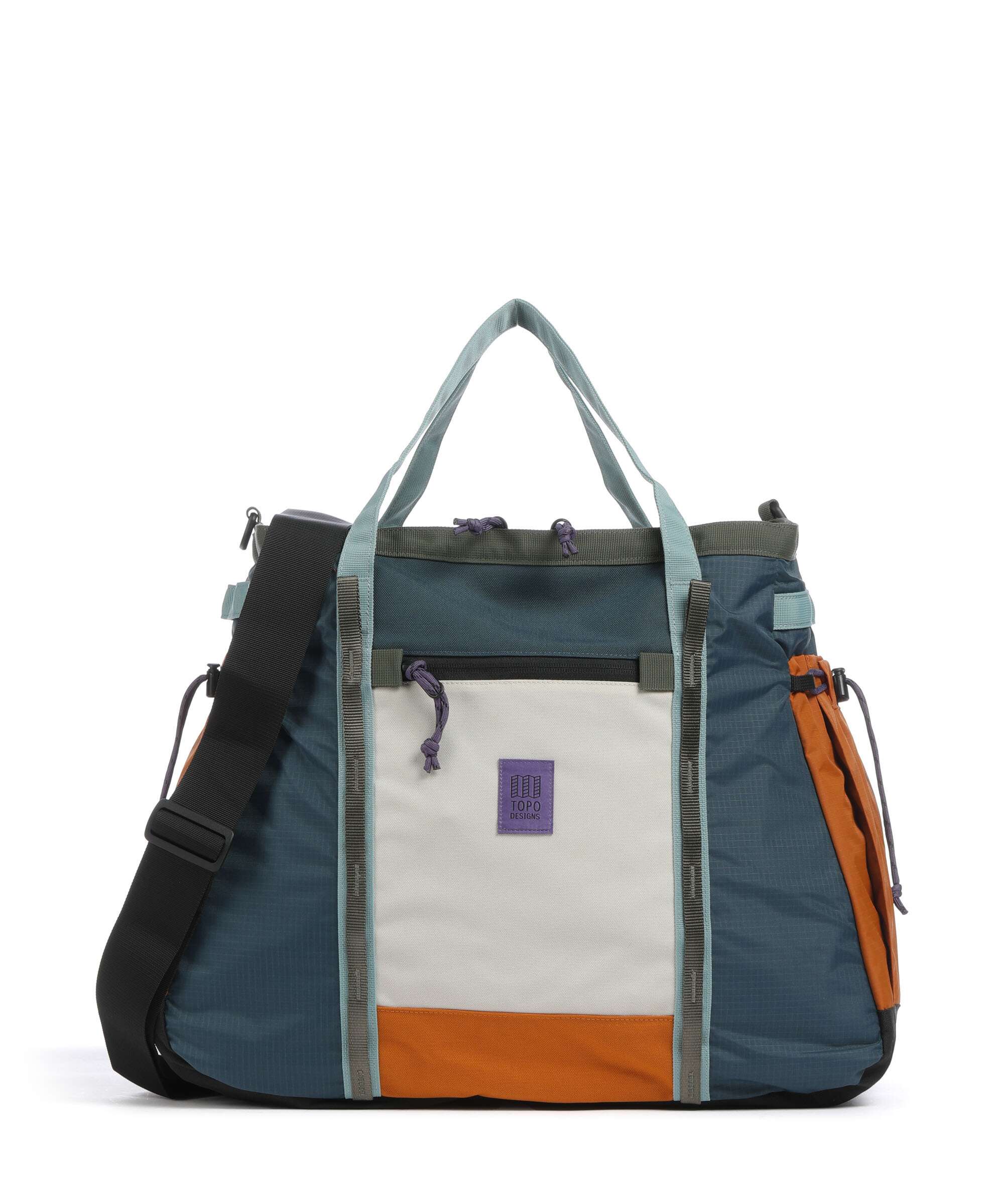 Topo Designs Mountain Gear Tote bag pond blue/spice