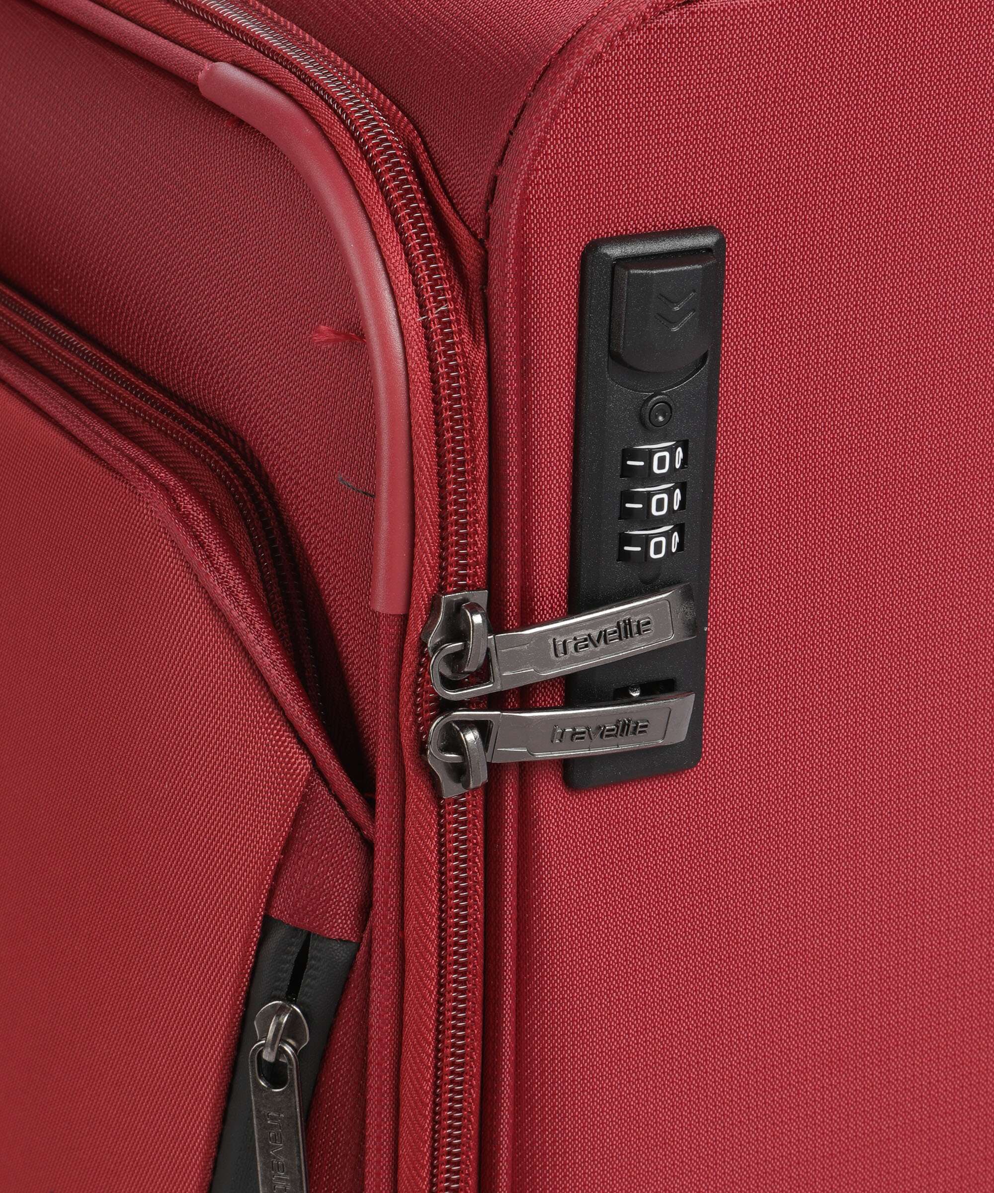 Travelite Cabin Slim 2 Trolley (2 wheels) rot - Image 3