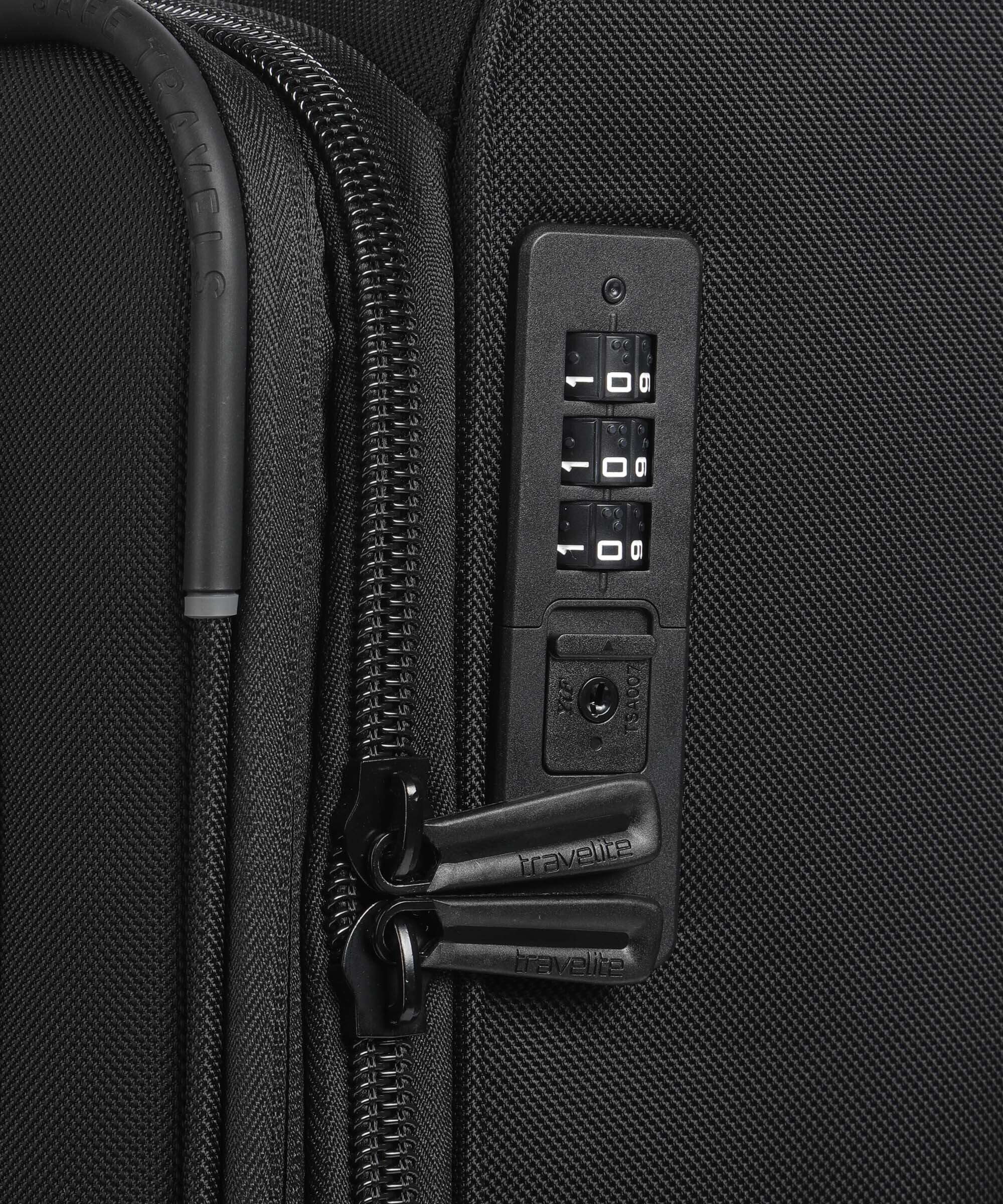 Travelite Crosslite 5.0 Spinner (4 wheels) schwarz - Image 3