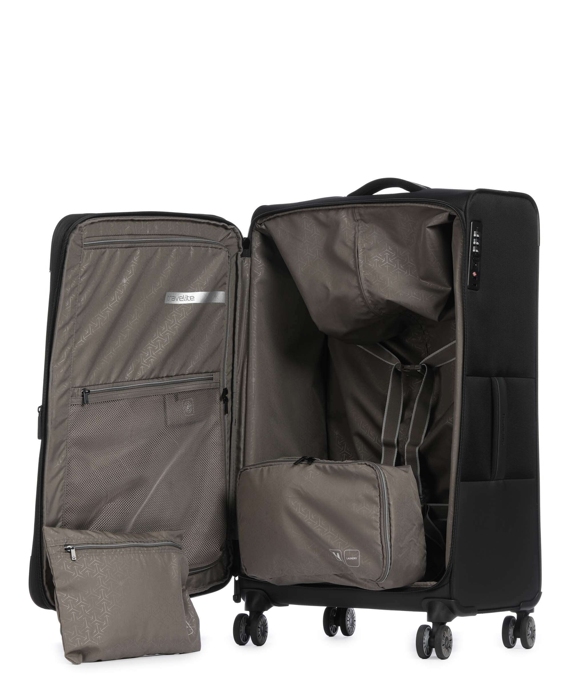 Travelite Crosslite 5.0 Spinner (4 wheels) schwarz - Image 6
