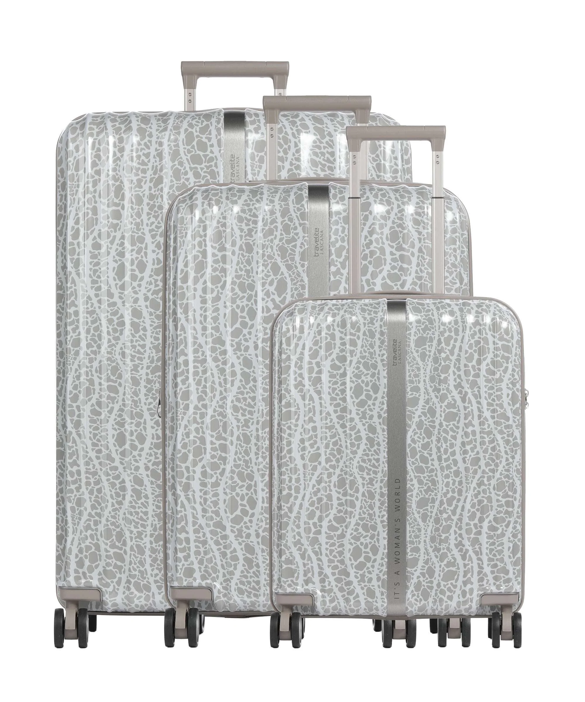 Travelite Lascana Edition Suitcase set (4 wheels) champagne