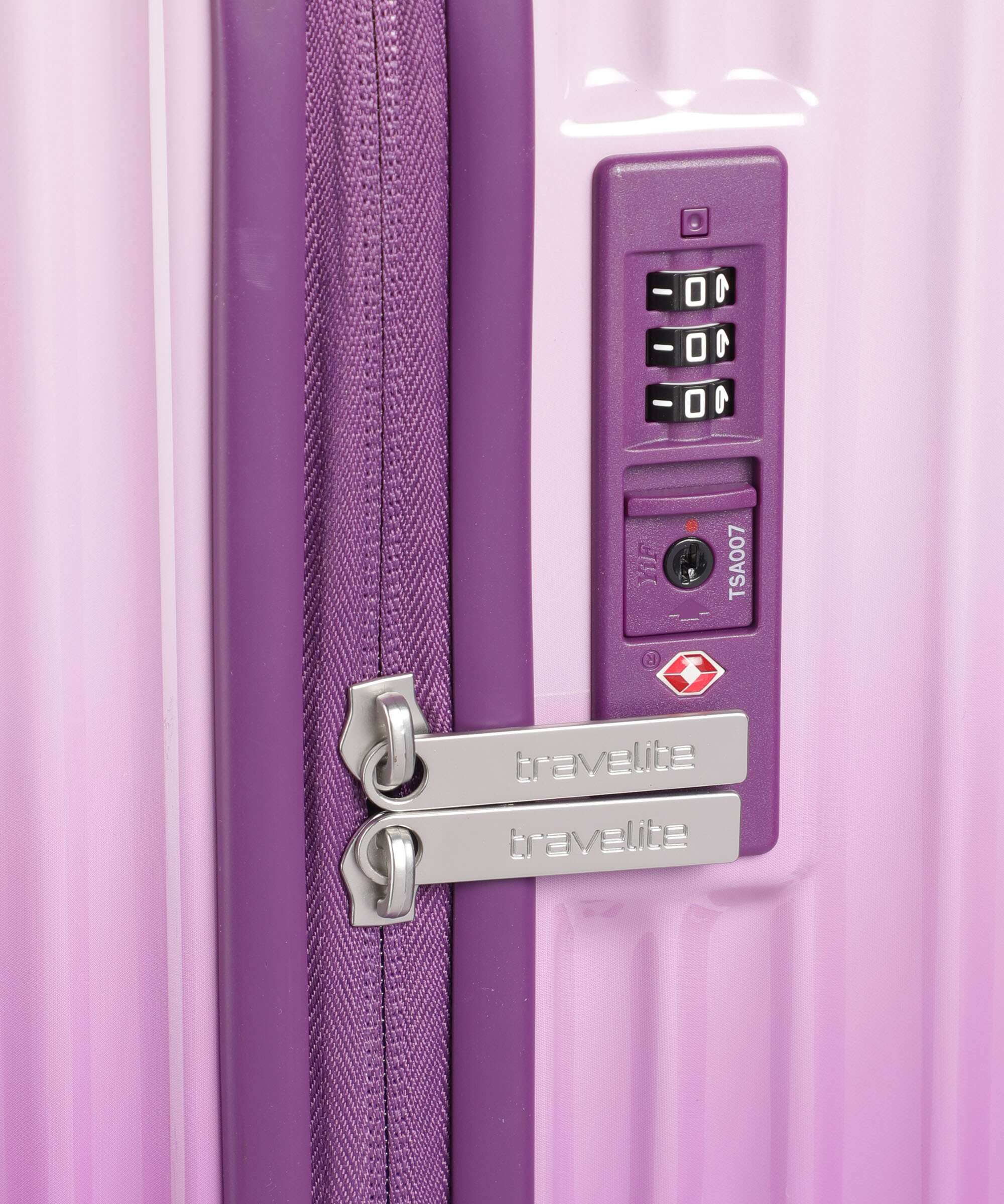Travelite Lascana Edition Suitcase set (4 wheels) purple degrade - Image 3