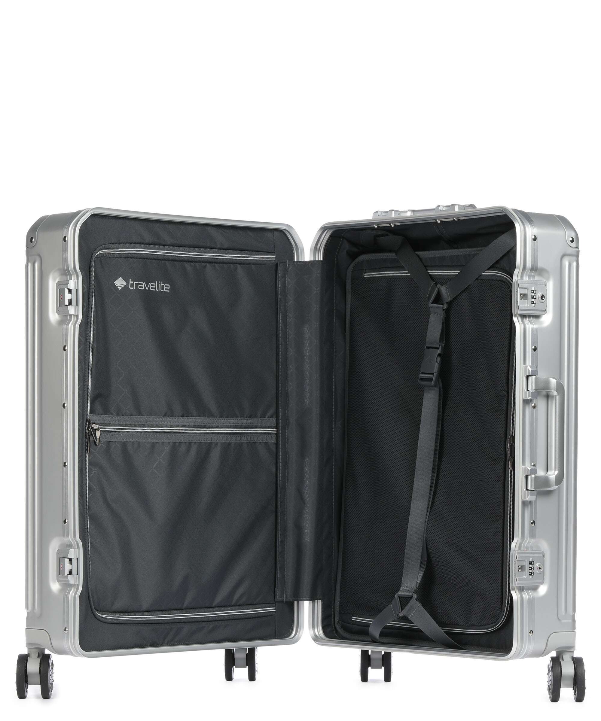 Travelite Next 2.0 Spinner (4 wheels) silber - Image 5