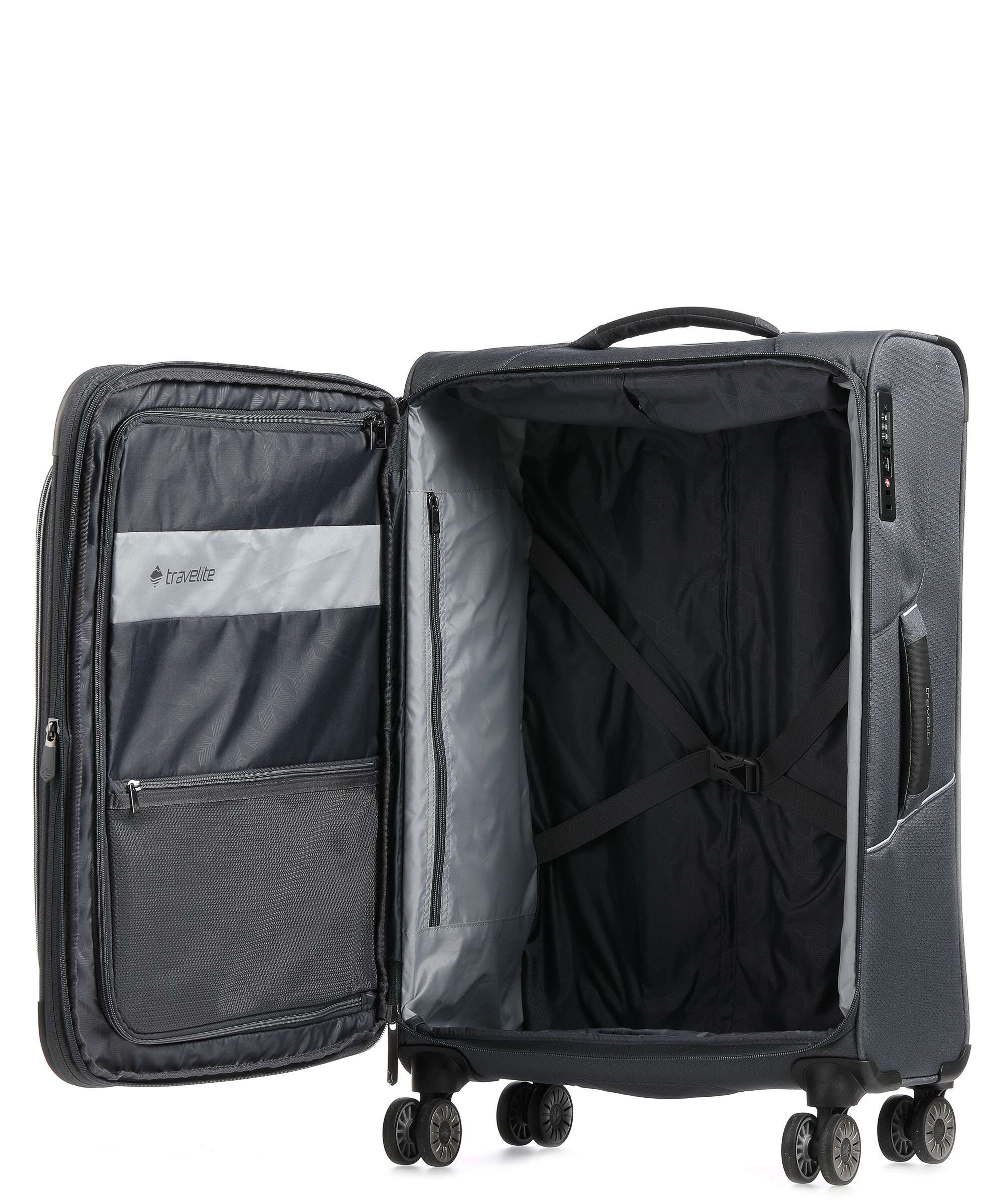 Travelite Skaii Spinner (4 wheels) gipfelgrau - Image 6
