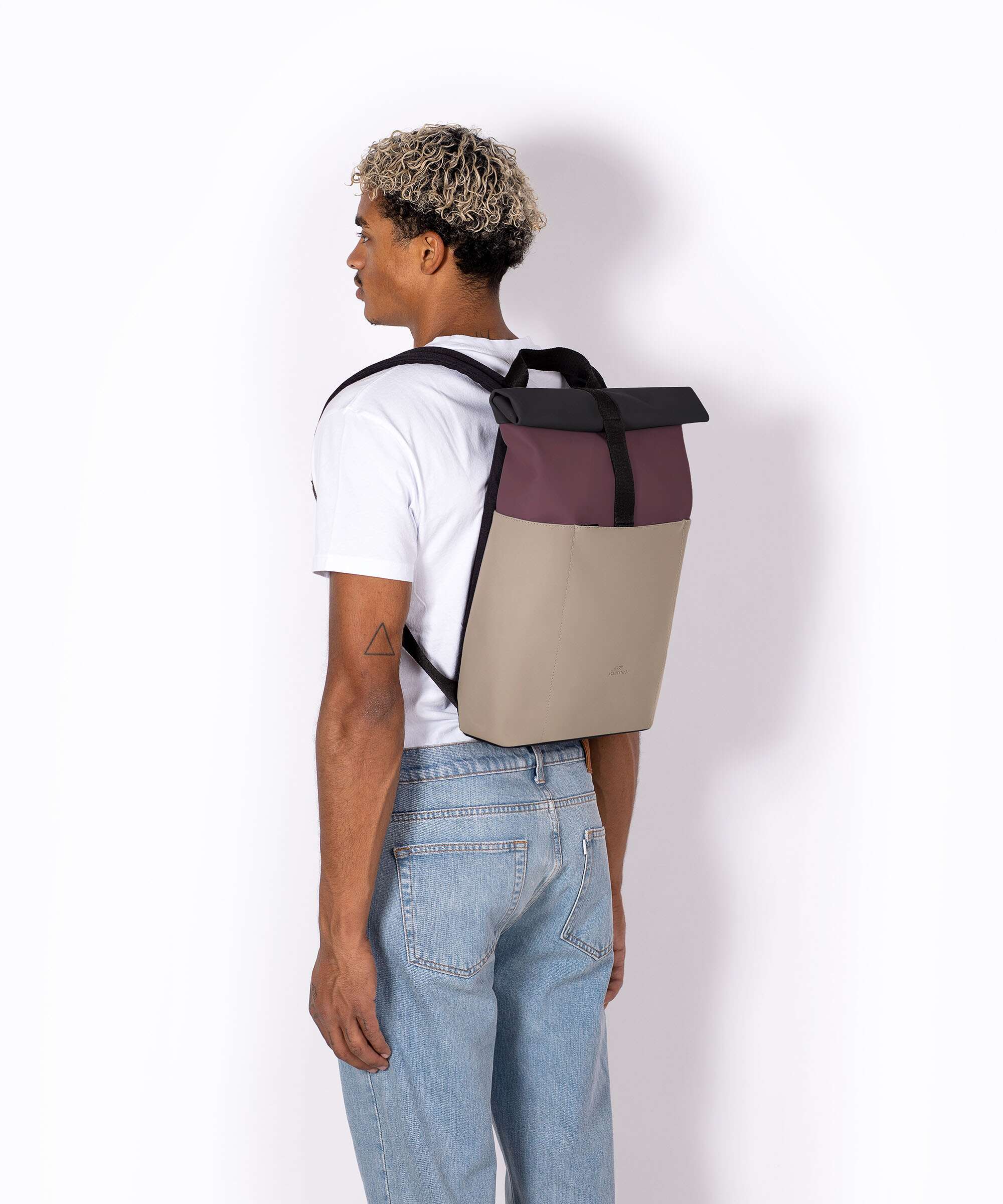 Ucon Acrobatics Lotus Hajo Mini Rolltop backpack nude/light apricot - Image 4