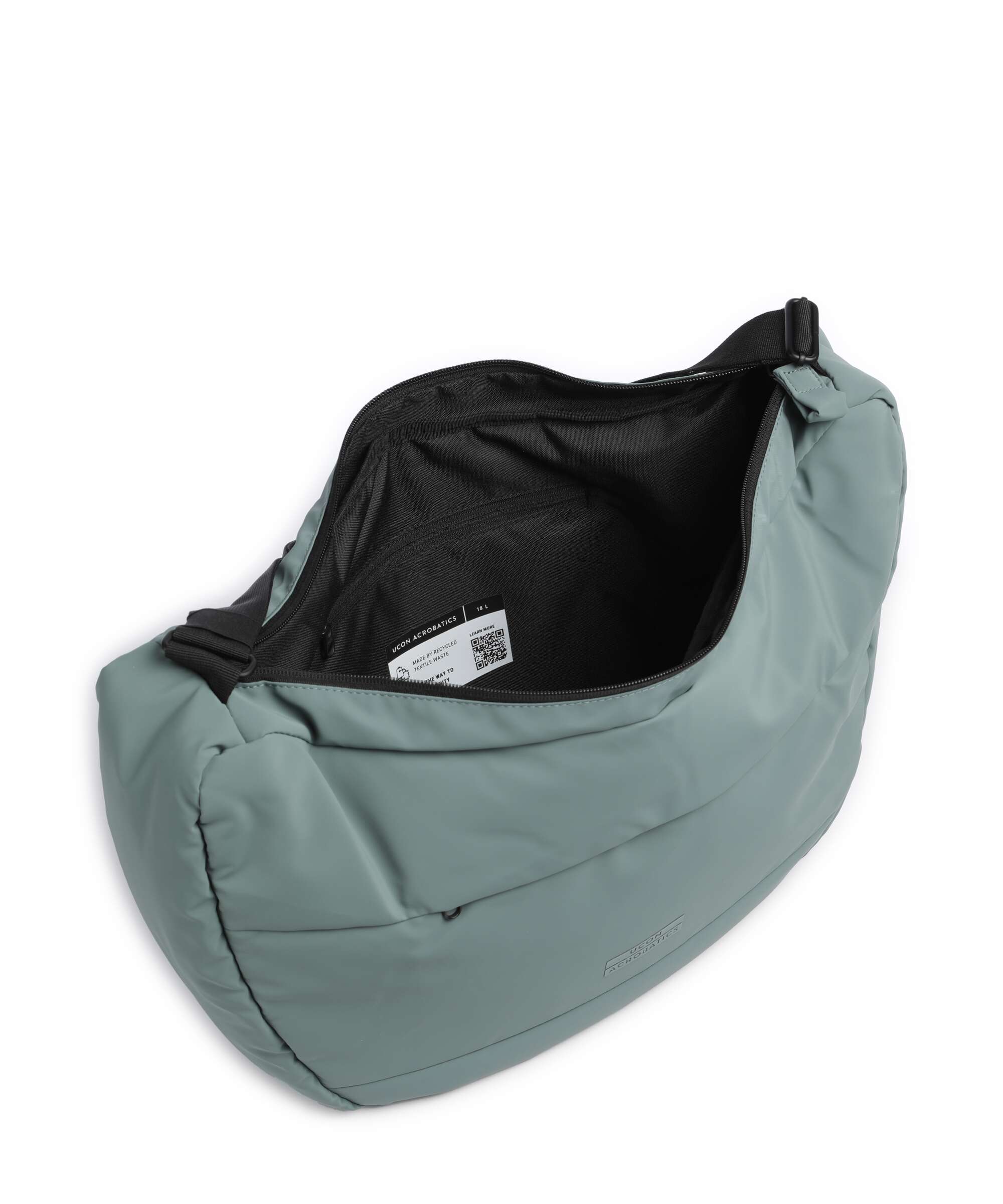Ucon Acrobatics Moss Adam Medium Hobo bag pine green - Image 5