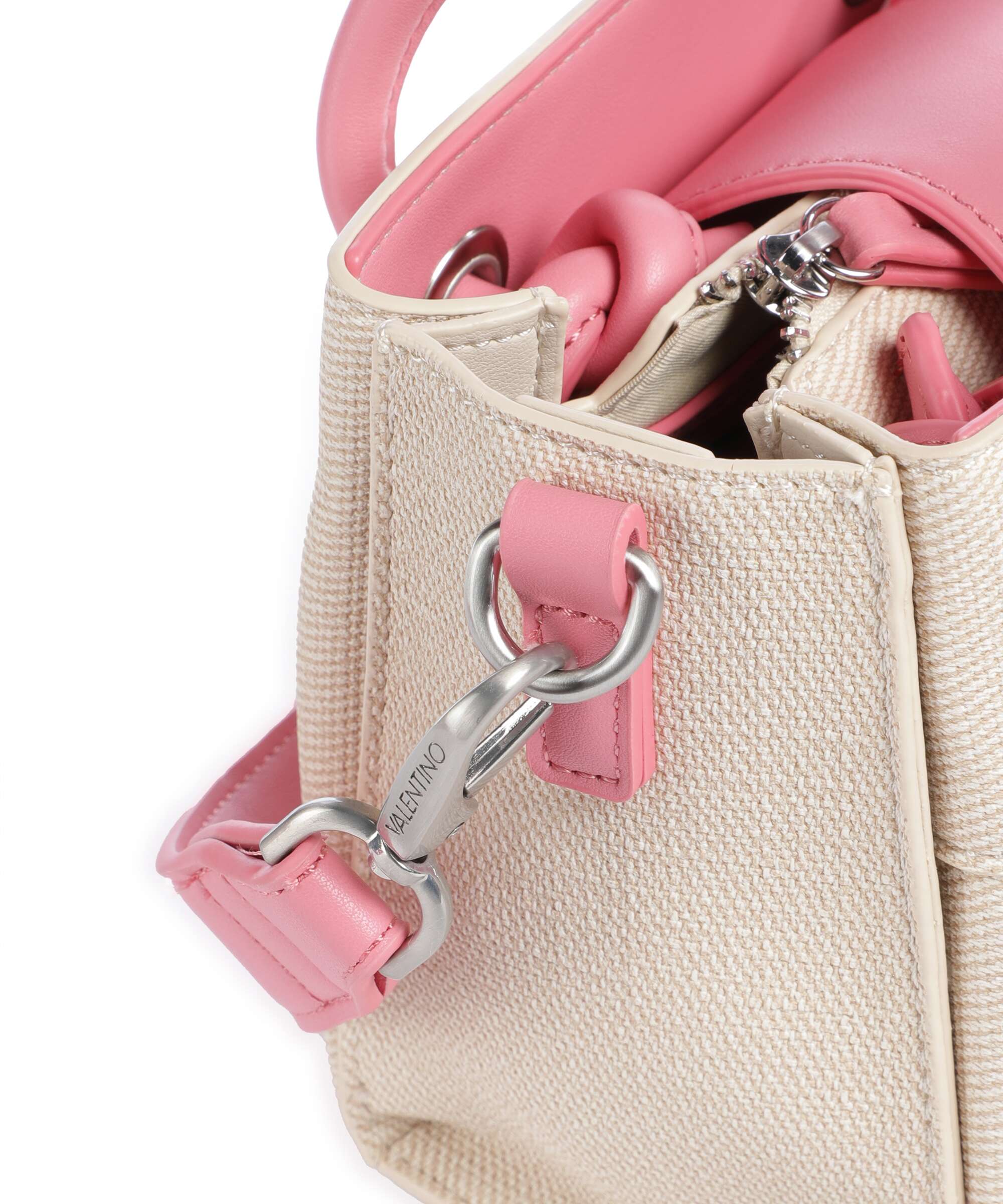 Valentino Bags Alexia Summer Handbag naturale/rosa - Image 3