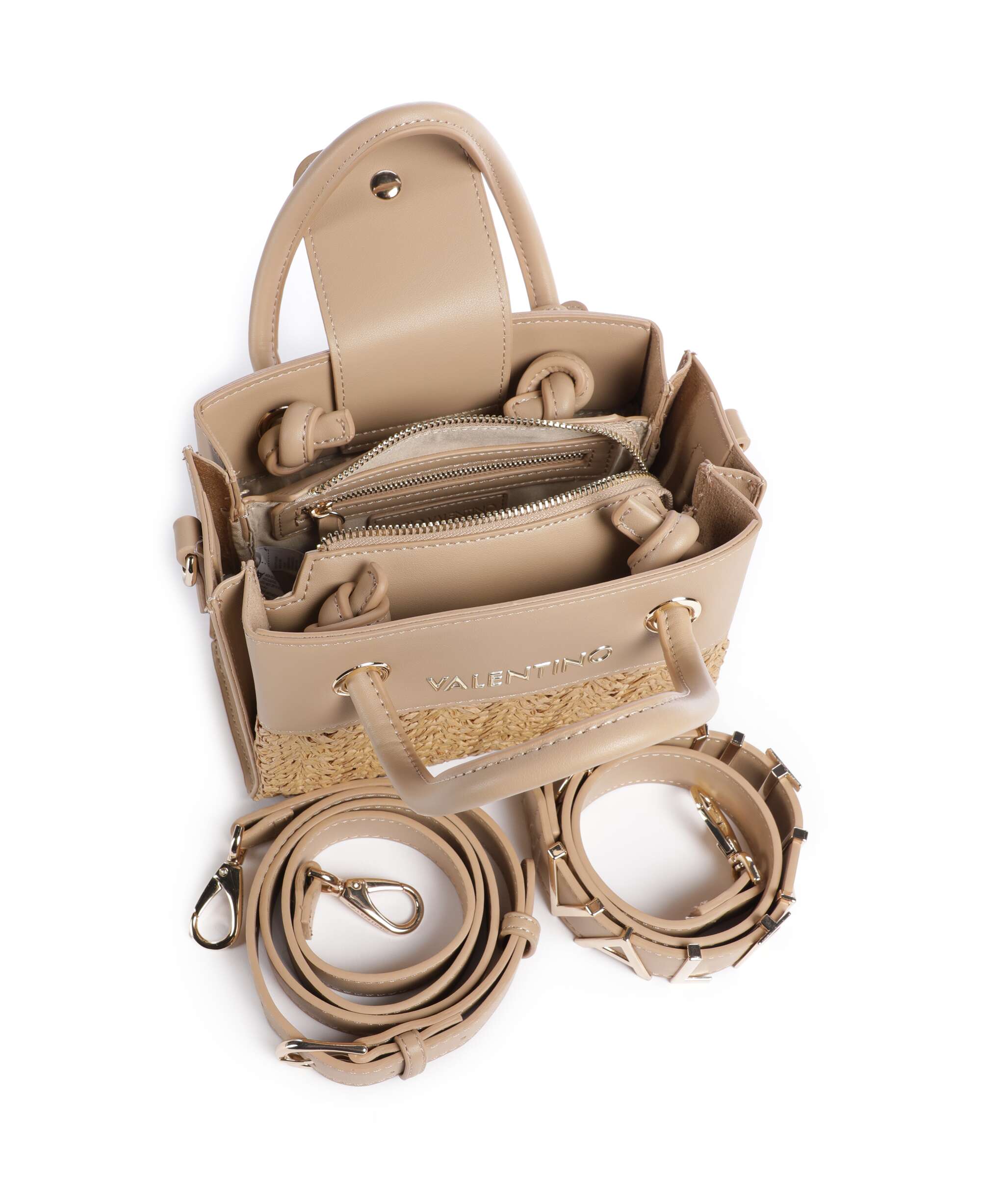 Valentino Bags Alexia Summer Handbag naturale - Image 5