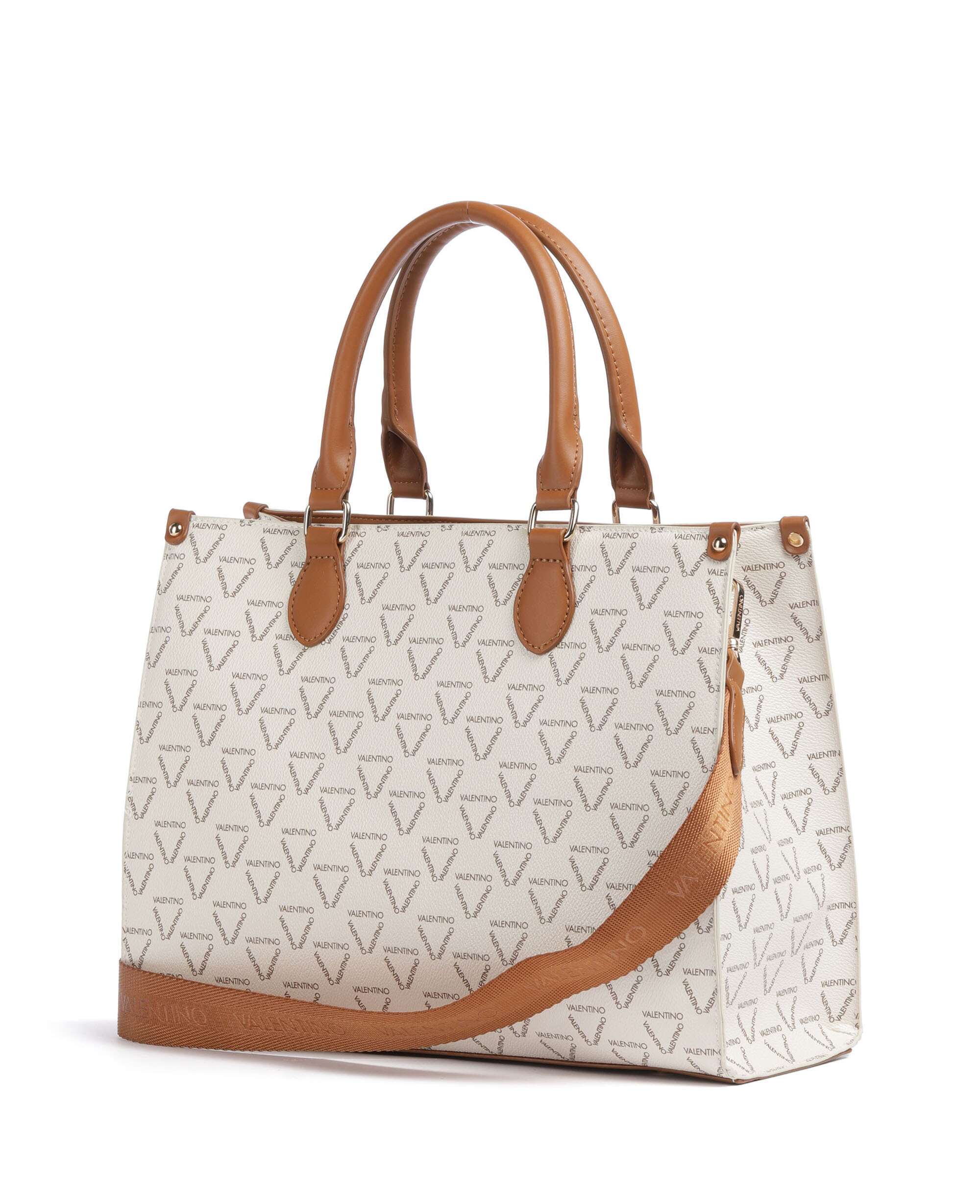 Valentino Bags Lady Re Handbag bianco/cuoio - Image 2