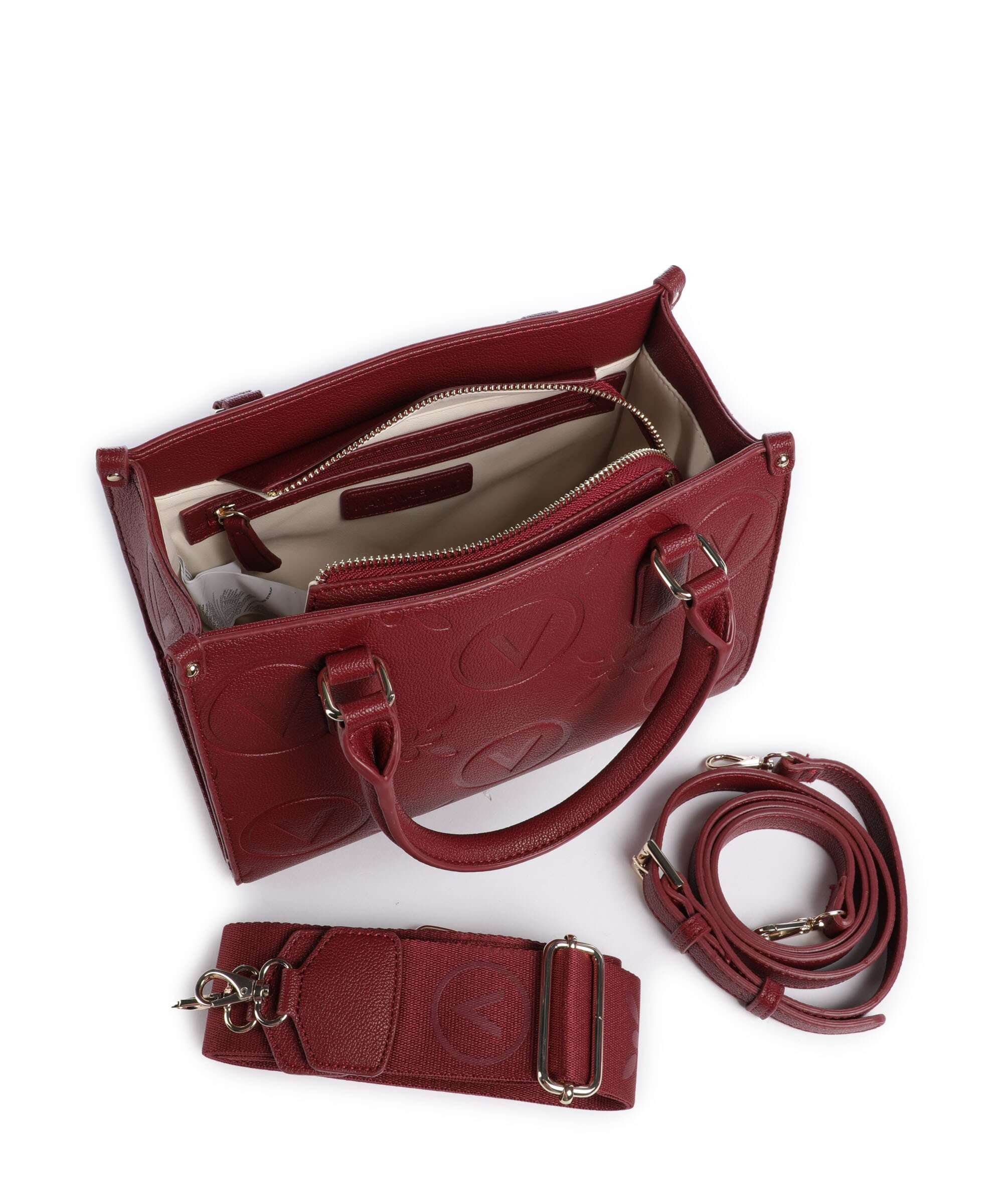Valentino Bags Samba Re Handbag rosso scuro - Image 5