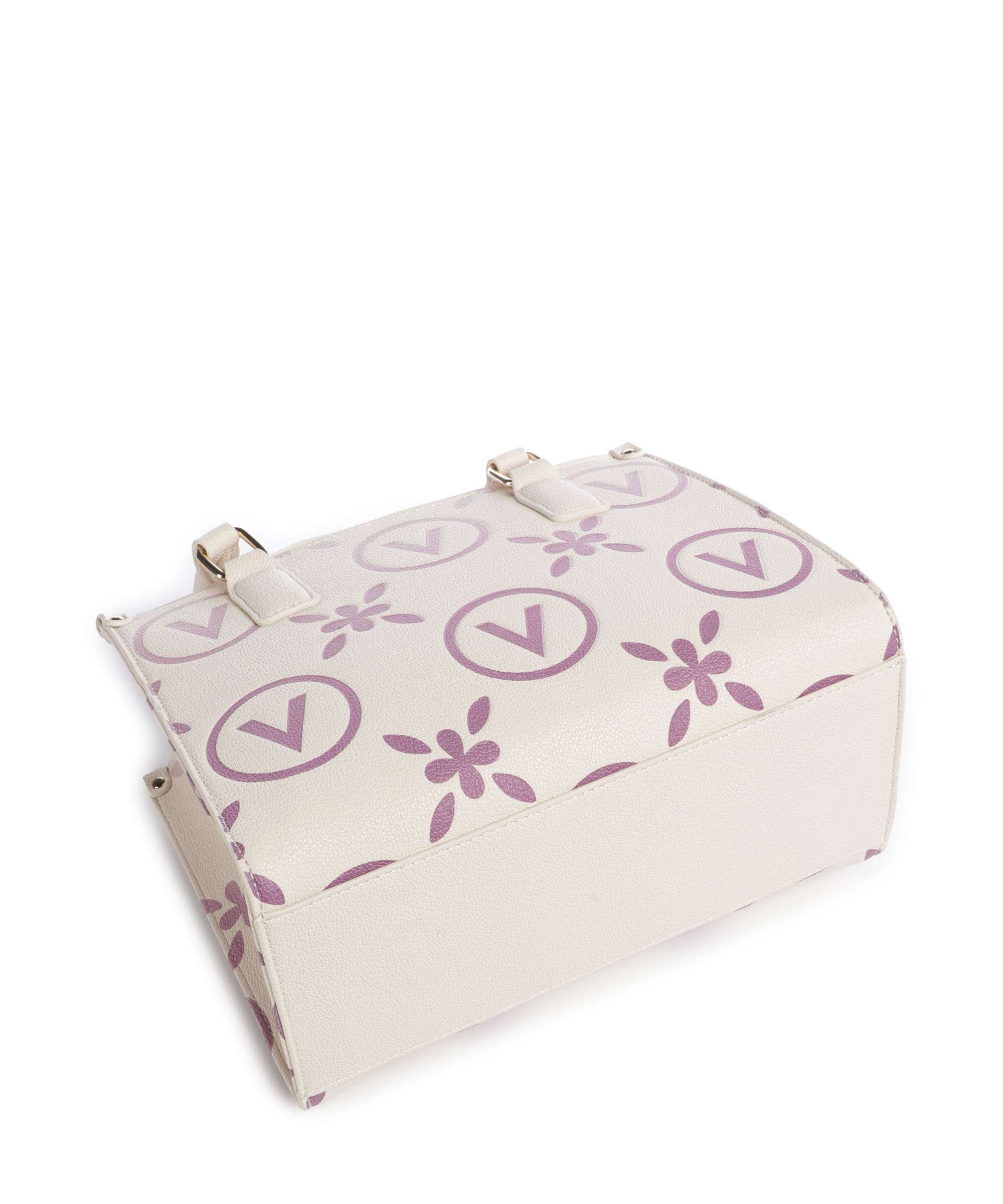 Valentino Bags Samba Re Print Handbag ecru/rosa - Image 4
