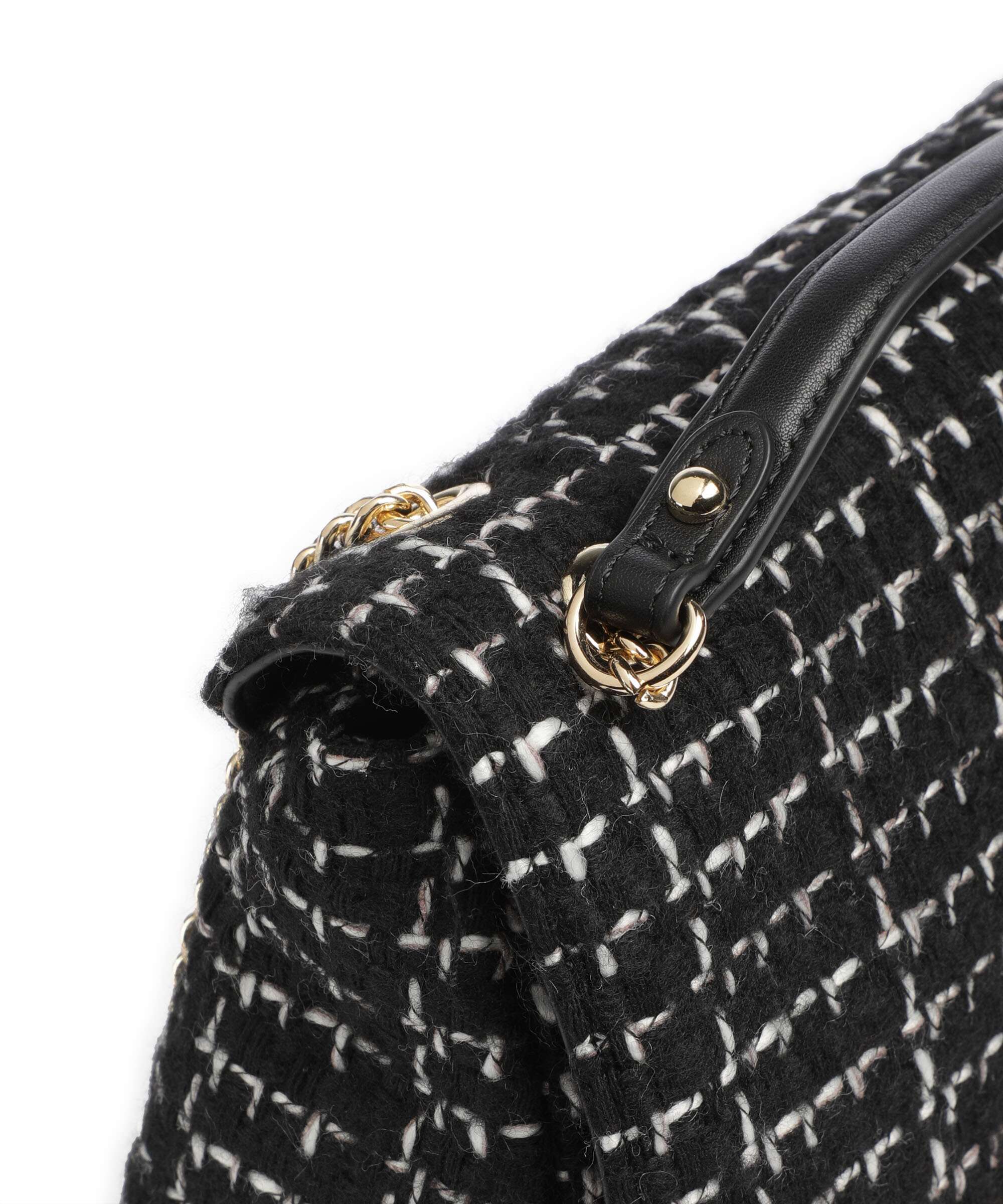 Valentino Bags Tweed Shoulder bag nero/multicolour - Image 3